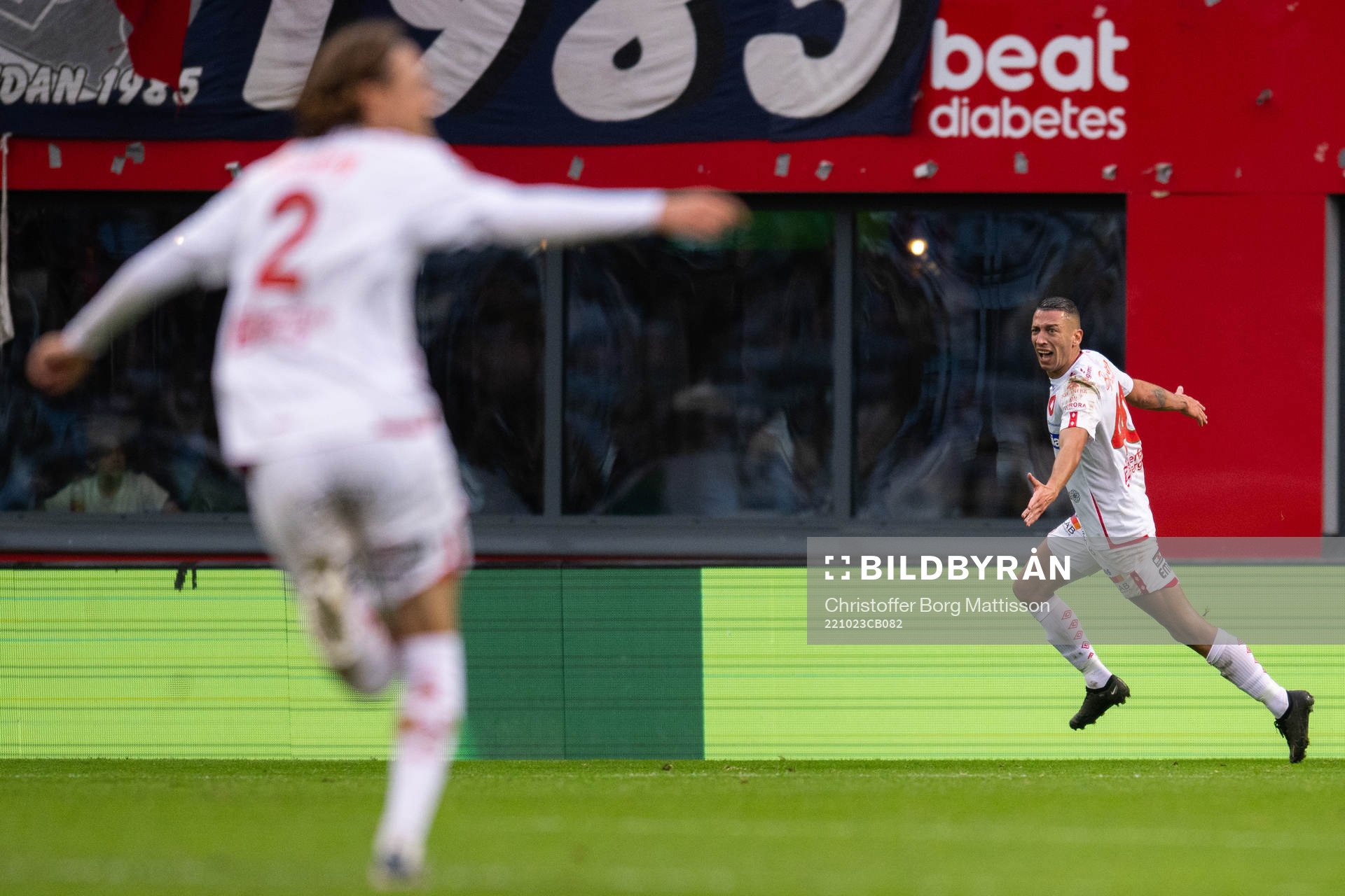 Degerfors Nikola Djurdjic jublar