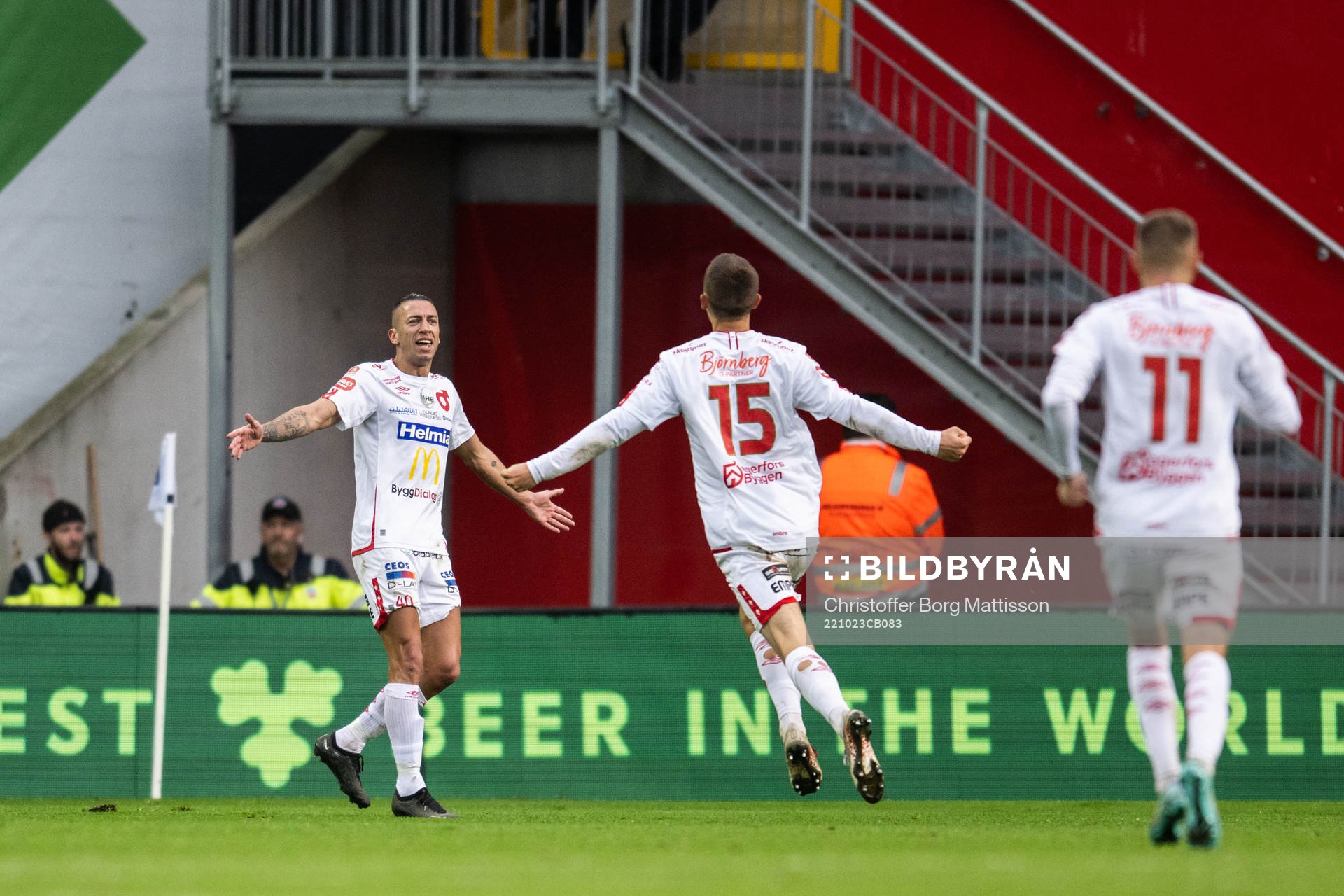 Degerfors Nikola Djurdjic jublar