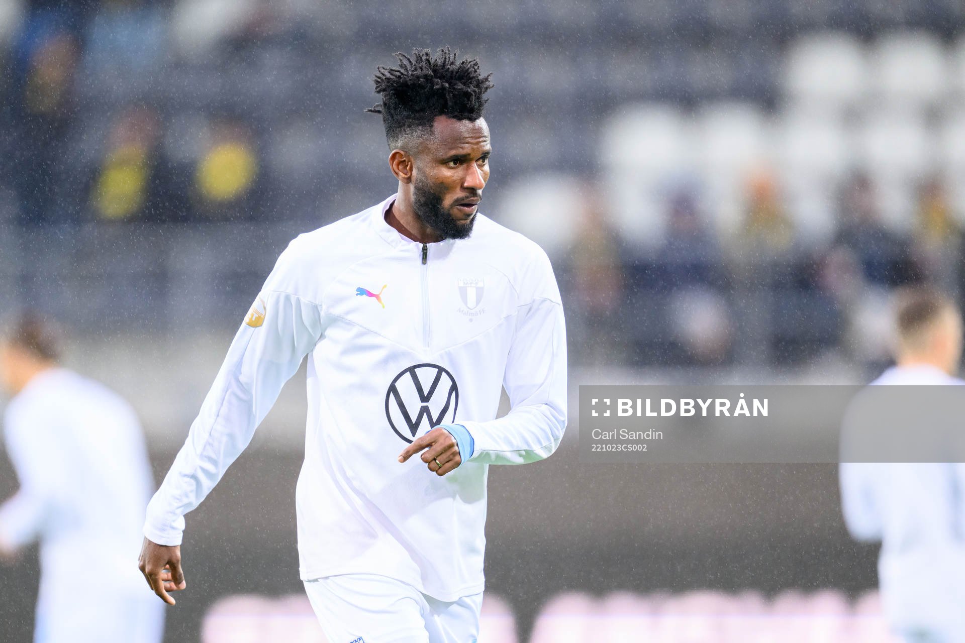 Malmö FFs Emmanuel Lomotey innan