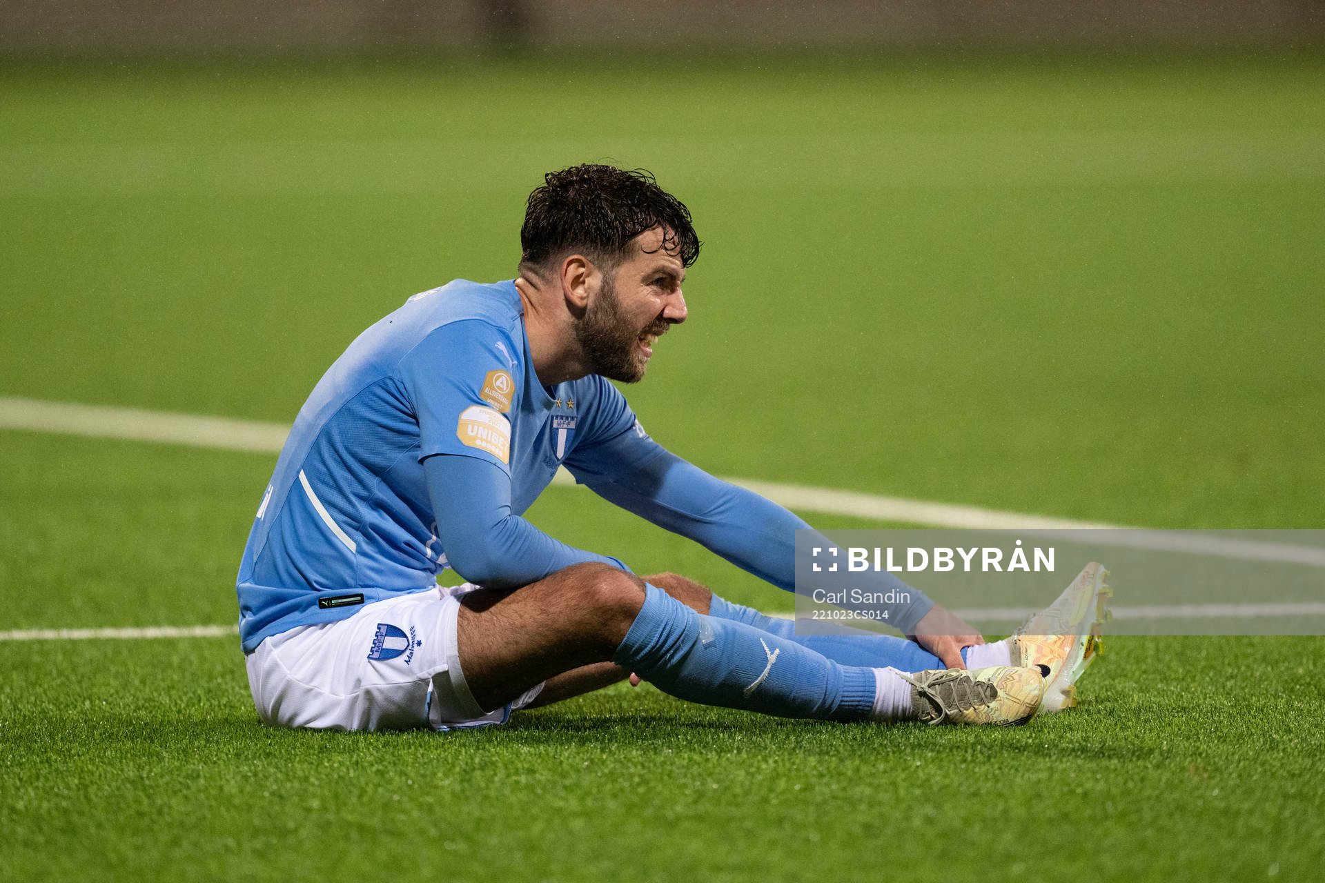 Malmö FFs Erdal Rakip har ont