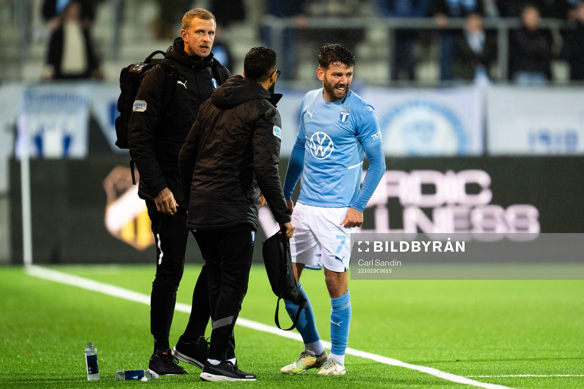 Malmö FFs Erdal Rakip har ont