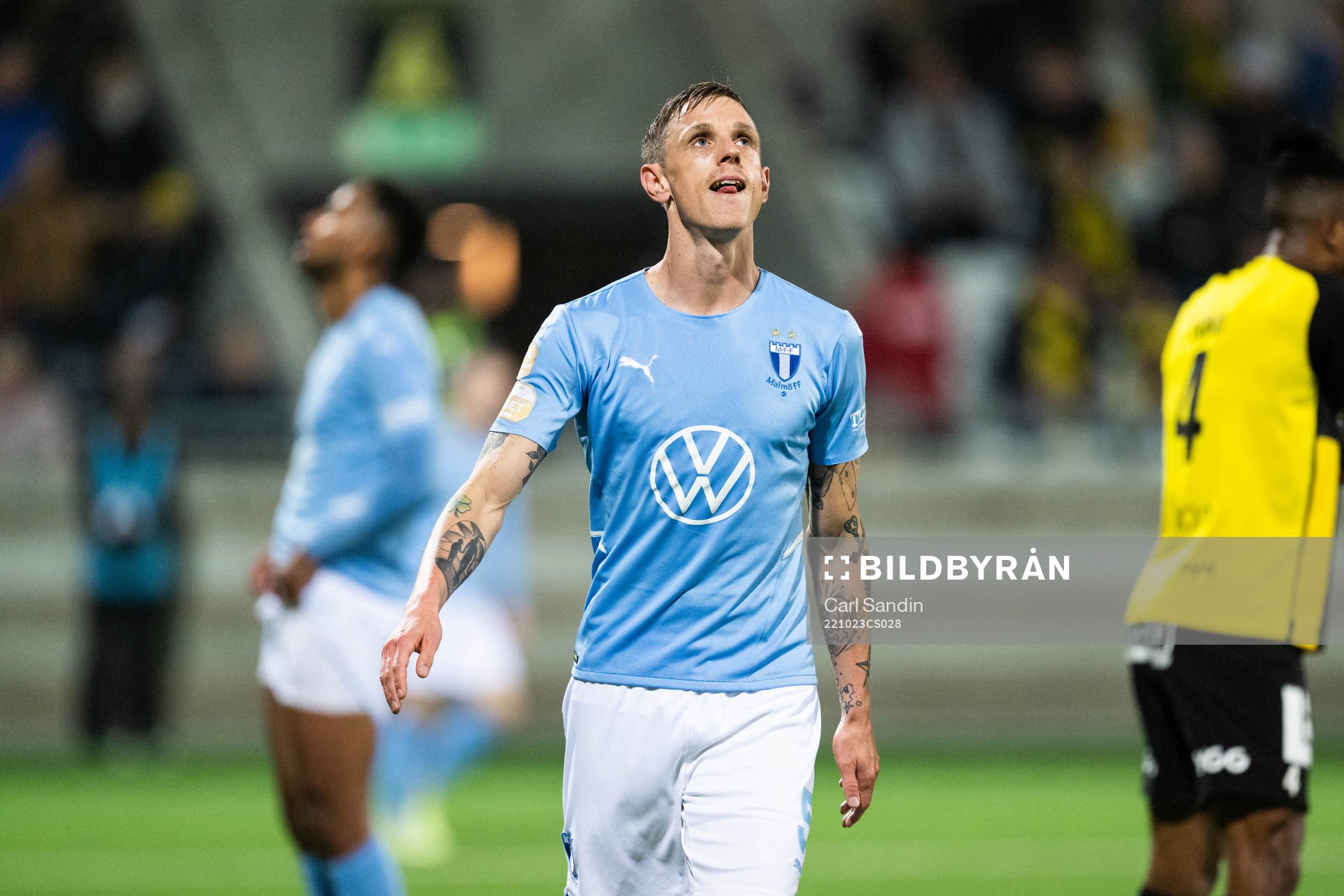 Malmö FFs Søren Rieks deppar