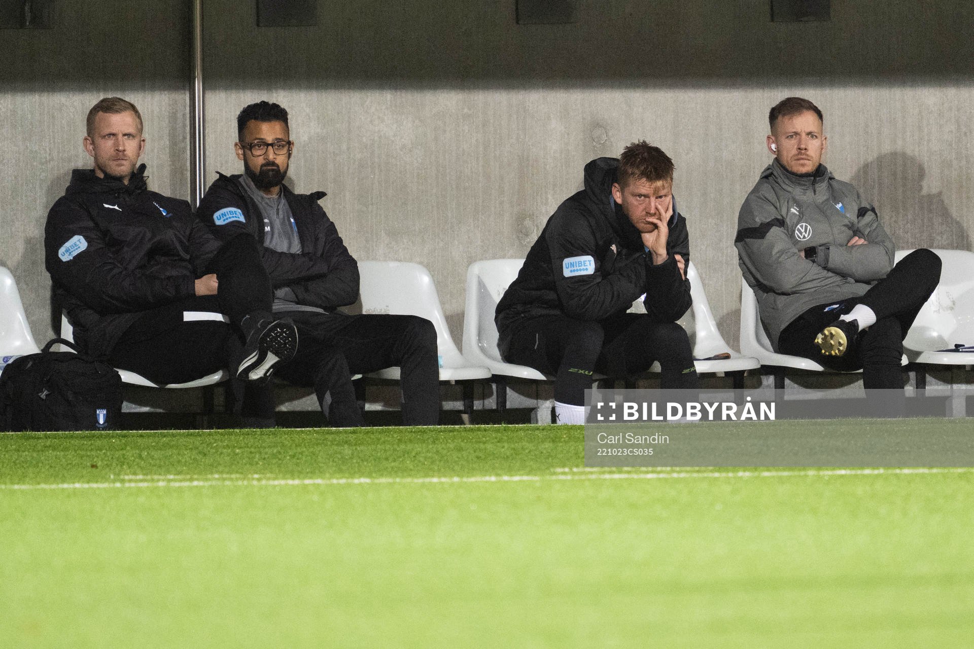 Malmö FFs Anders Christiansen deppar