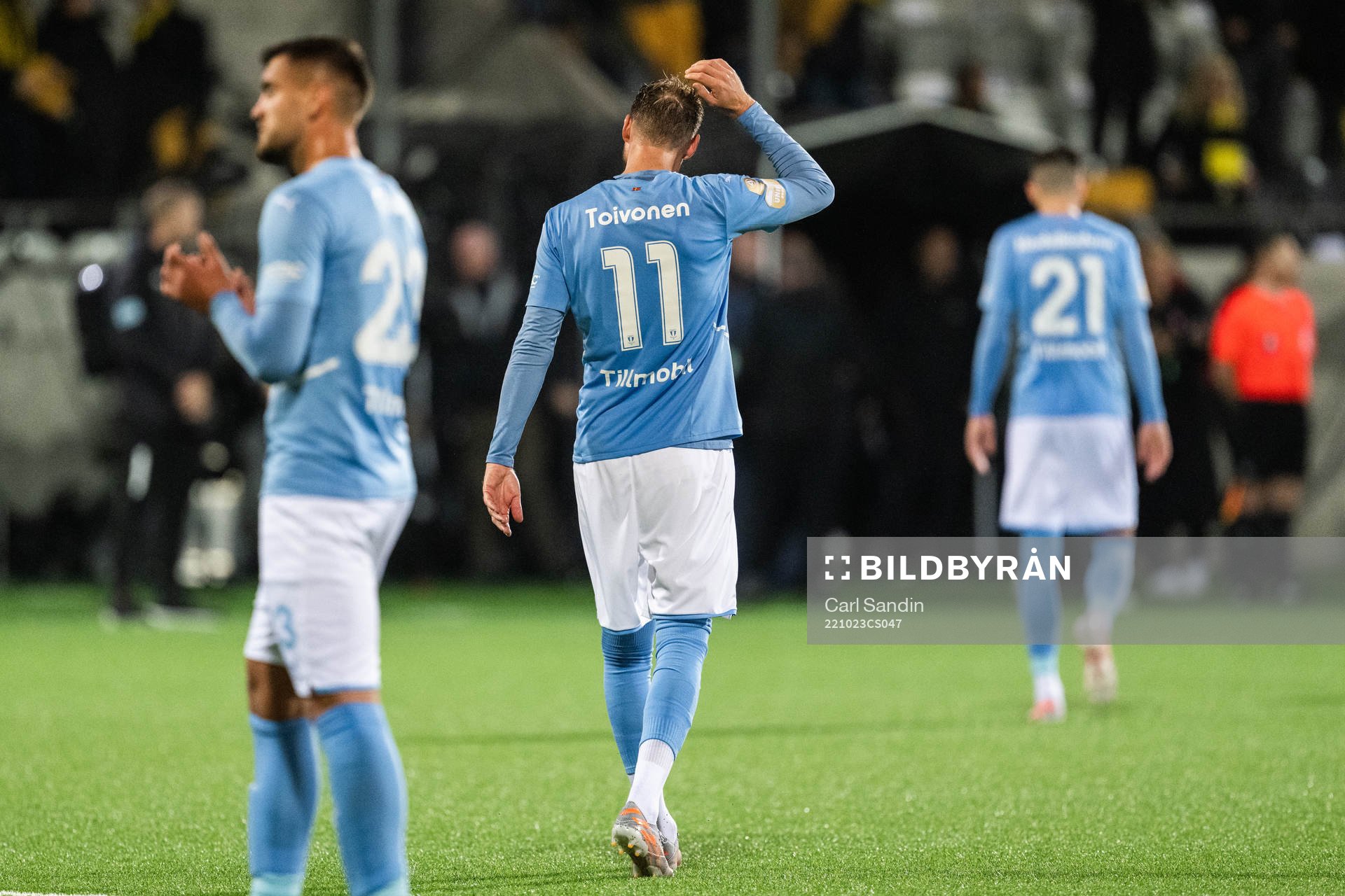 Malmö FFs Ola Toivonen deppar