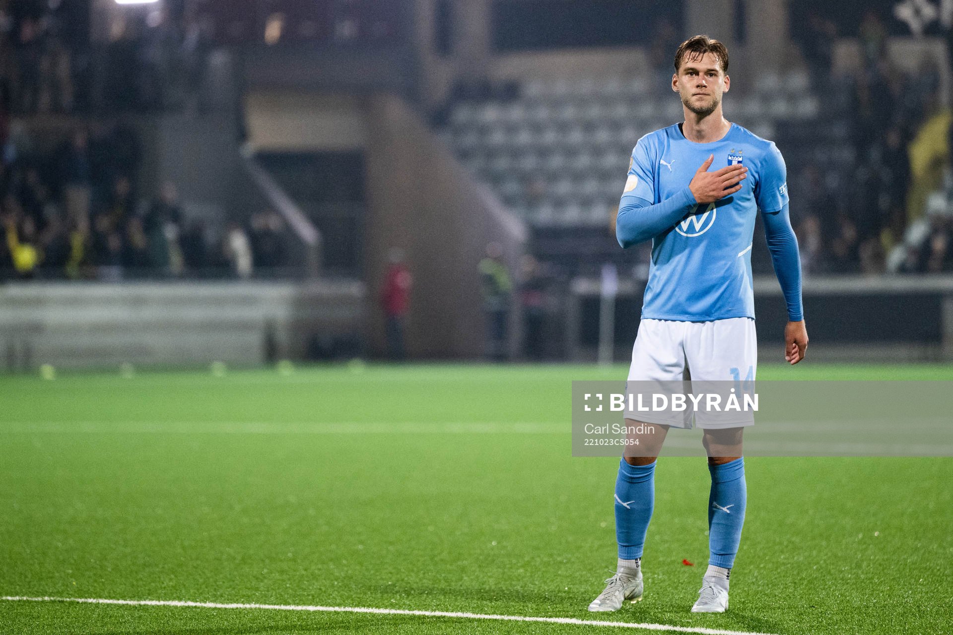 Malmö FFs Felix Beijmo tackar publiken
