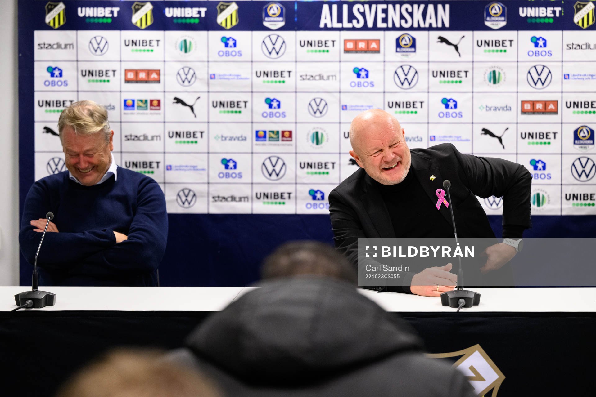 Malmö FFs tränare Åge Hareide och Häckens tränare