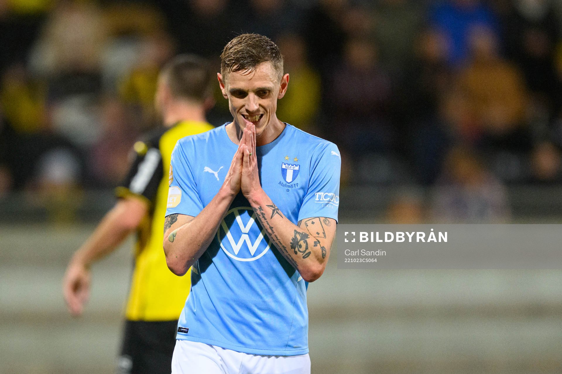 Malmö FFs Søren Rieks deppar