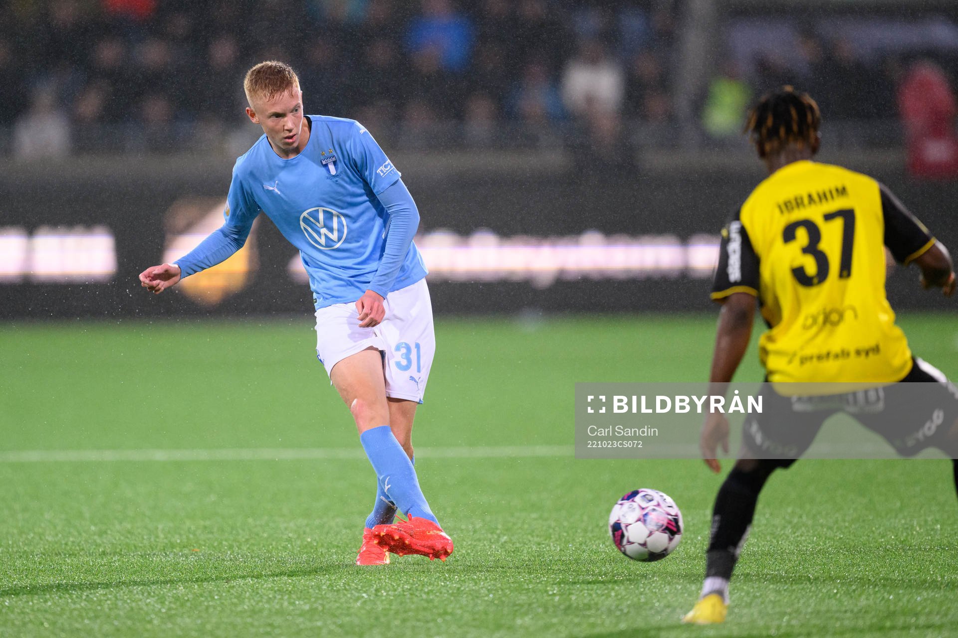 Malmö FFs Hugo Larsson