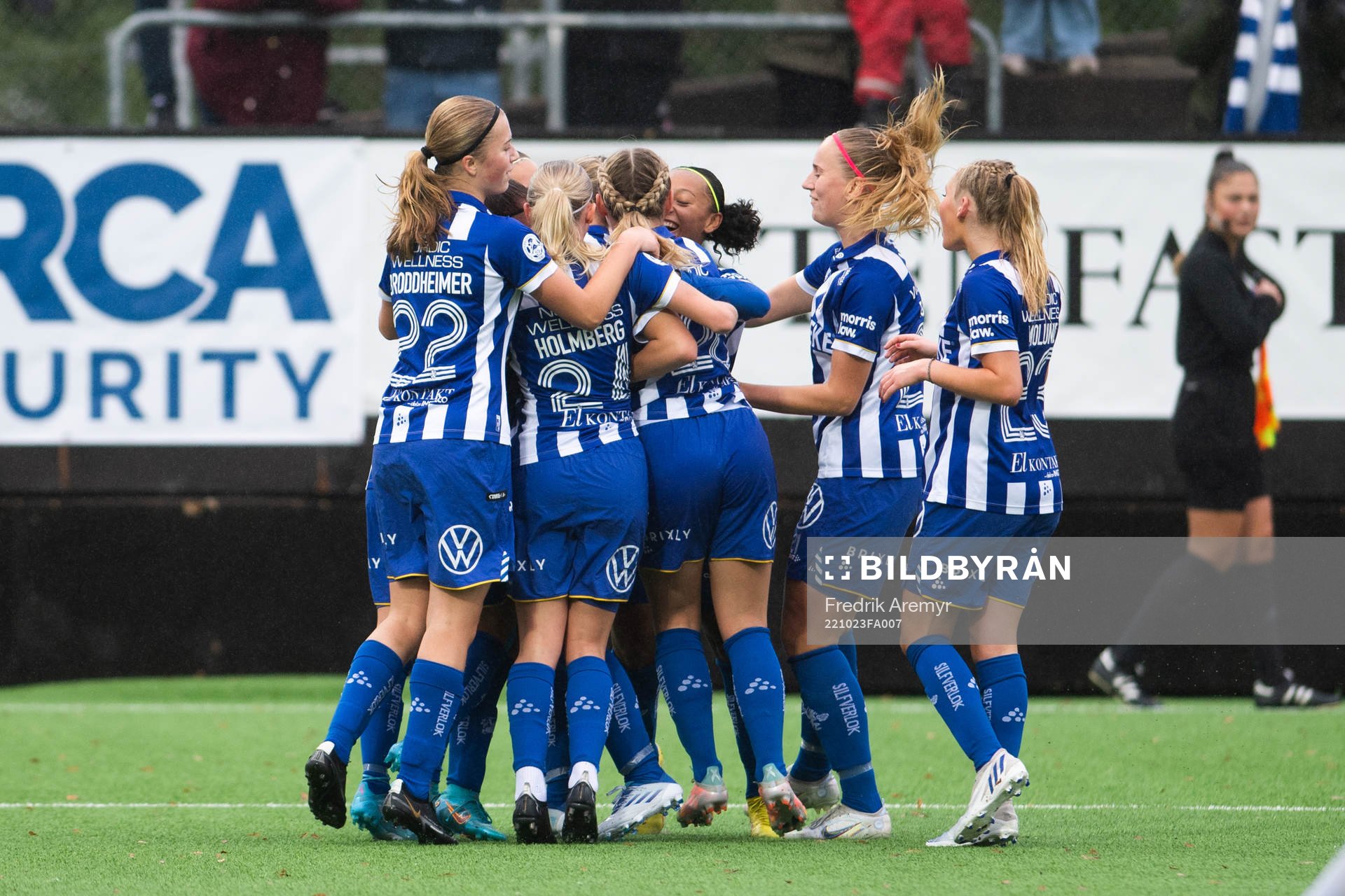 IFK Göteborgs Filippa Hopkins jublar
