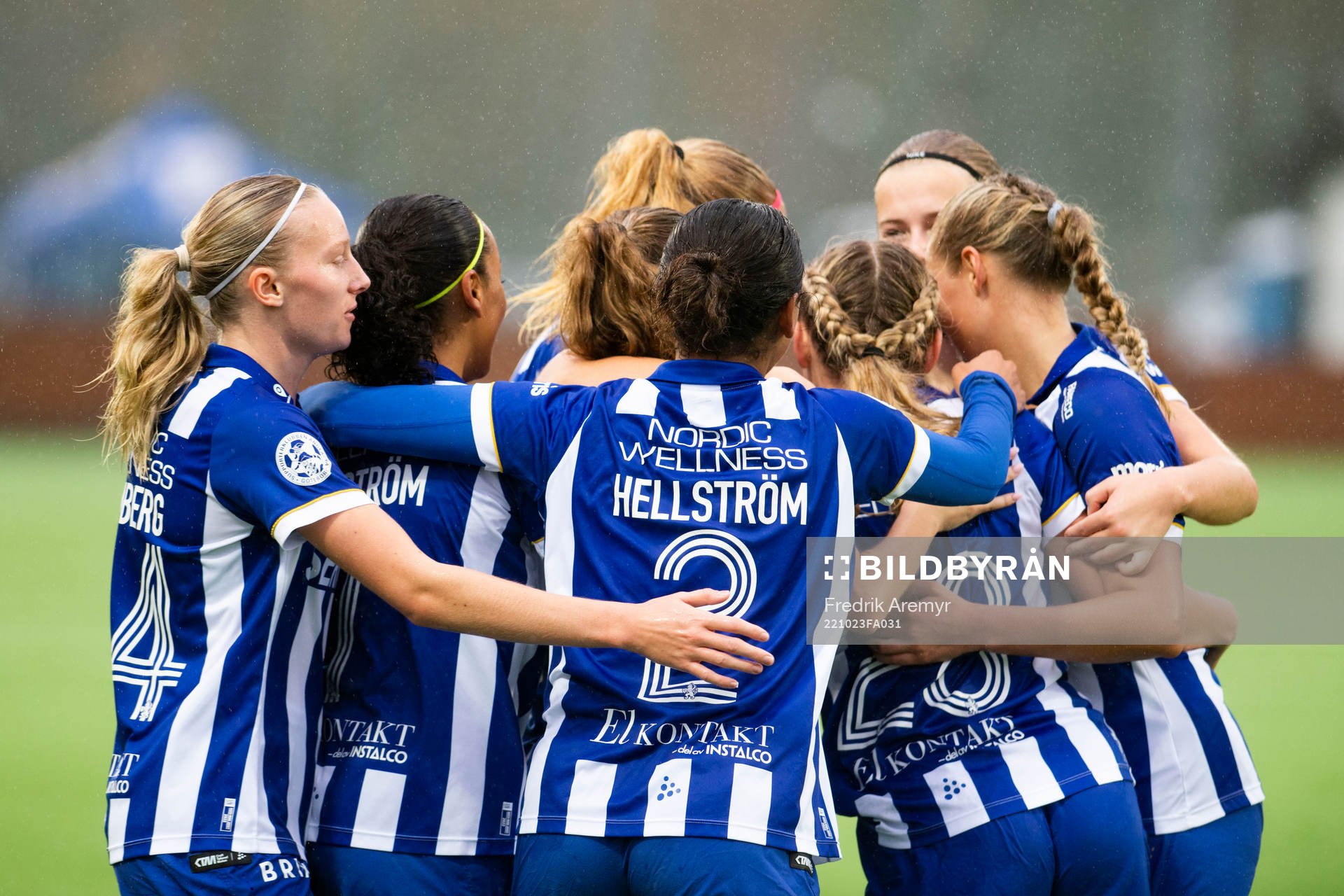 IFK Göteborgs spelare jublar