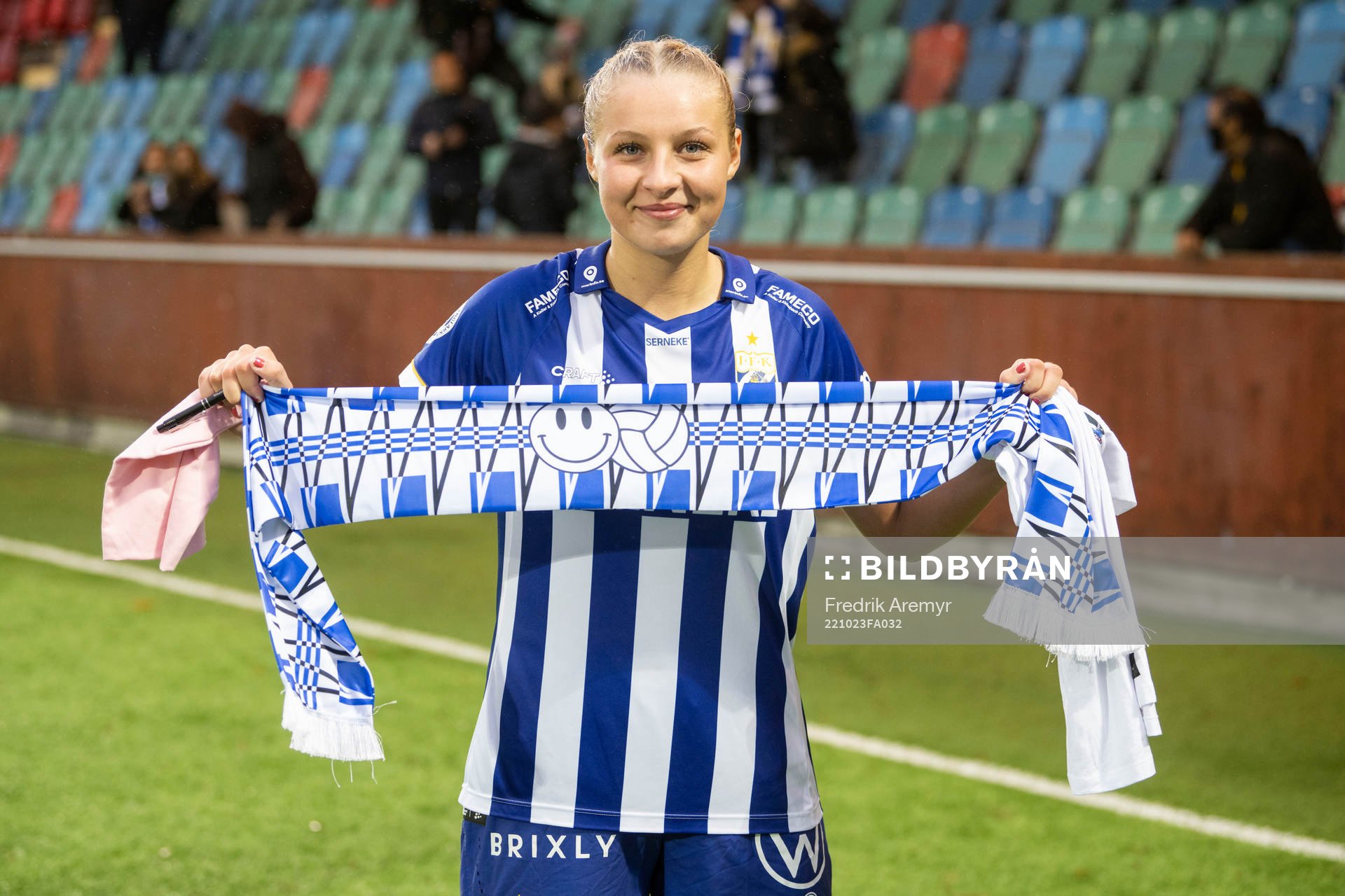 IFK Göteborgs Filippa Hopkins jublar