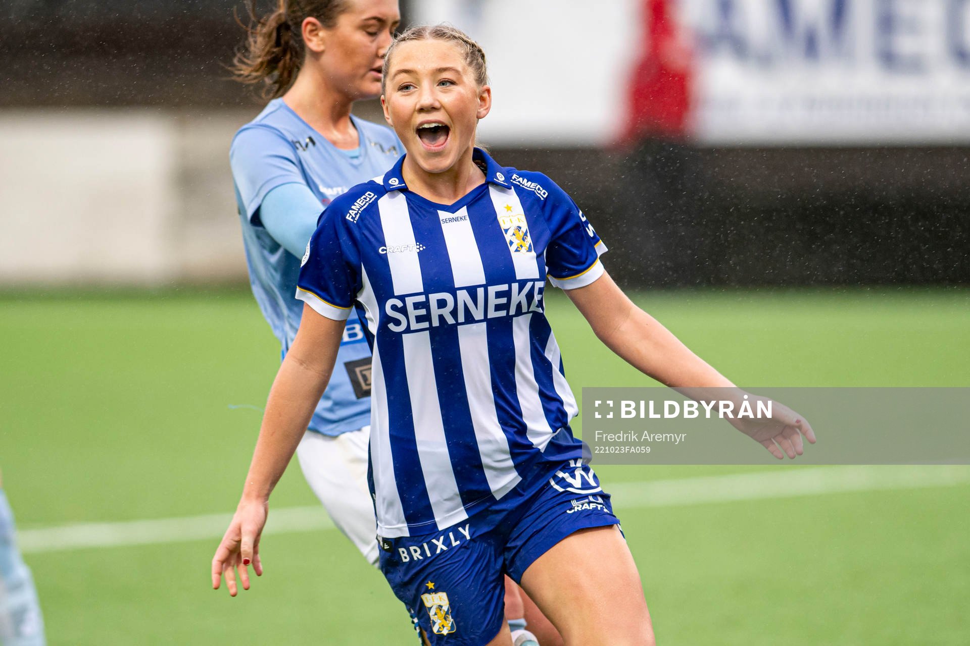 IFK Göteborgs Ebba Fjordskär jublar
