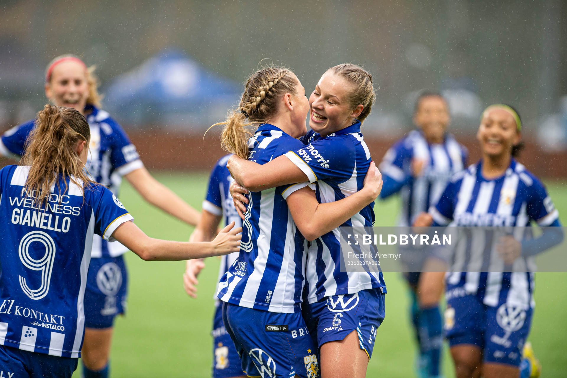 IFK Göteborgs Thilda Gianello, Mimmi Bauréus, Ebba
