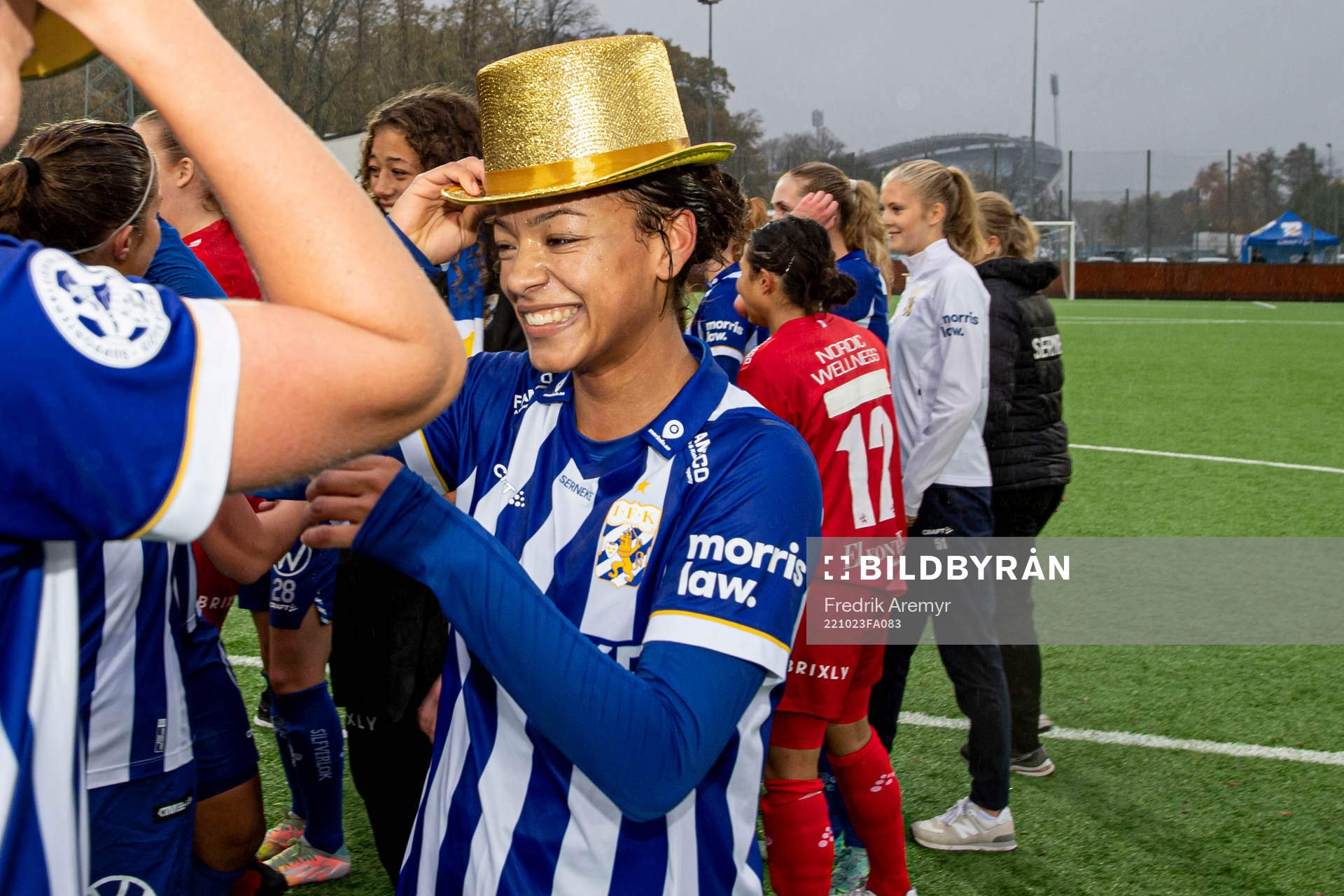 IFK Göteborgs Ashley Hellström jublar