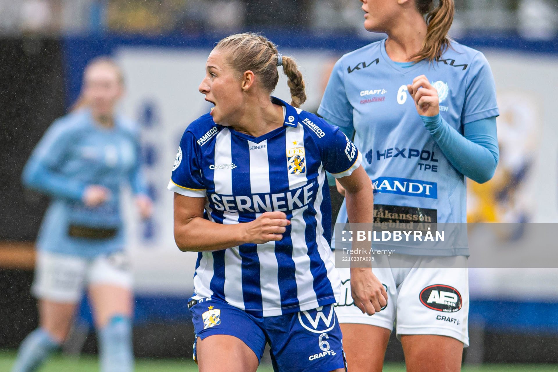 IFK Göteborgs Filippa Hopkins jublar