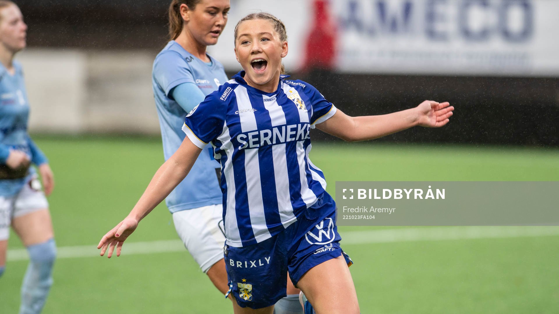 IFK Göteborgs Ebba Fjordskär jublar