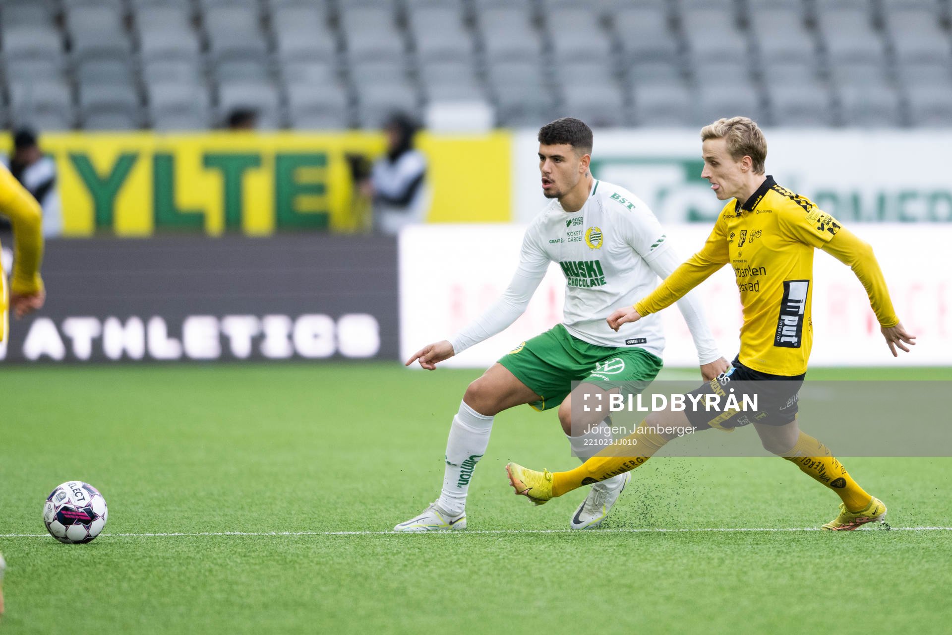 Hammarbys Edvin Kurtulus och Elfsborgs Jeppe Møldrup Okkels