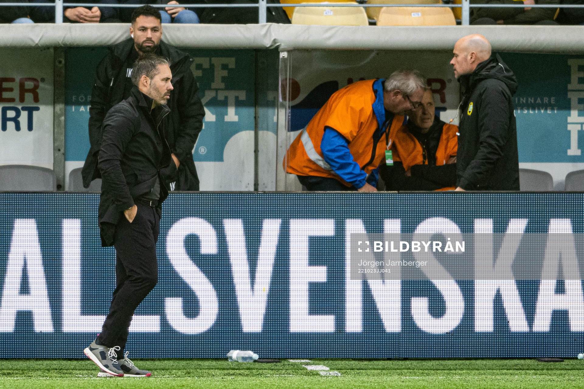Hammarbys tränare Marti Cifuentes deppar