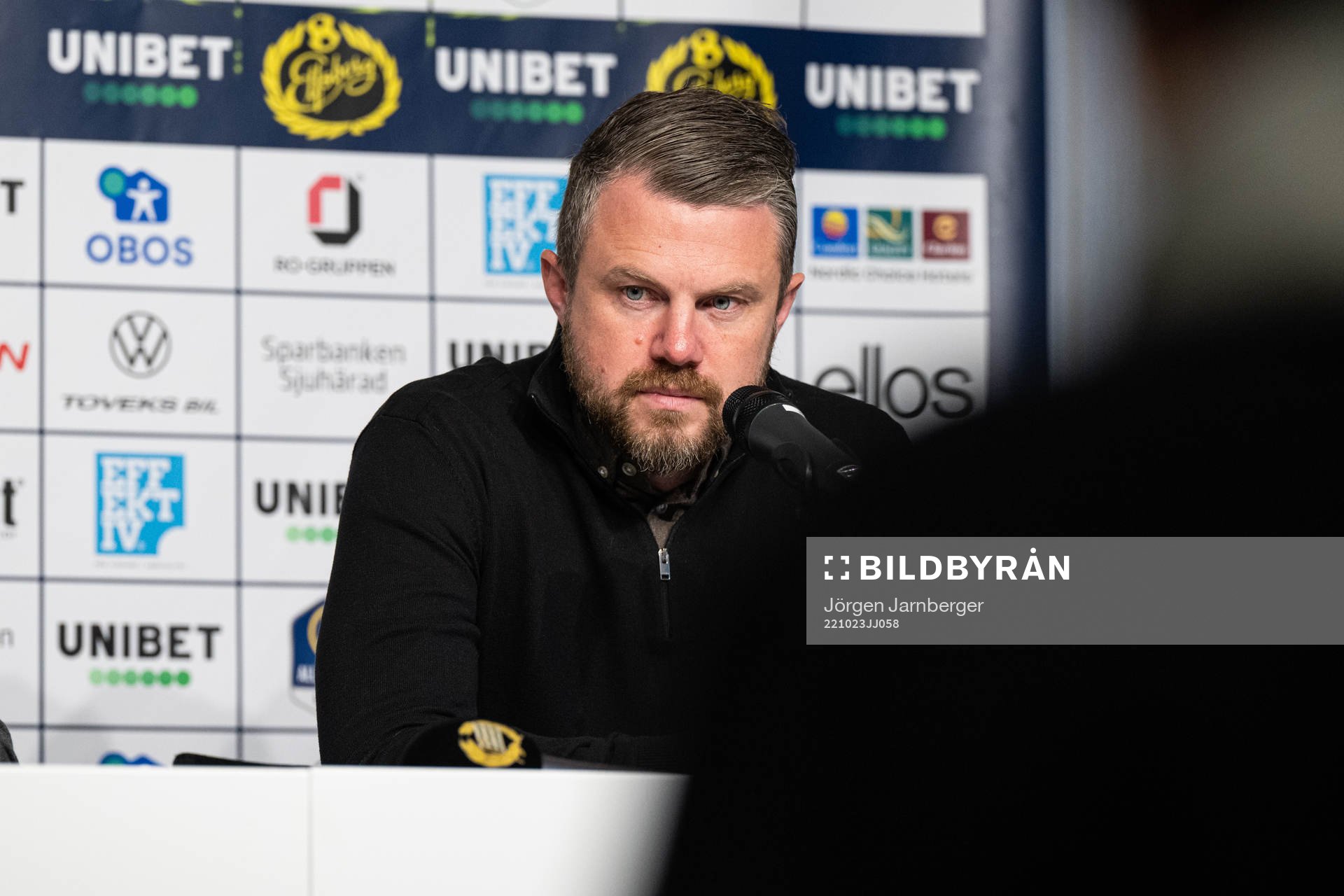 Elfsborgs manager Jimmy Thelin