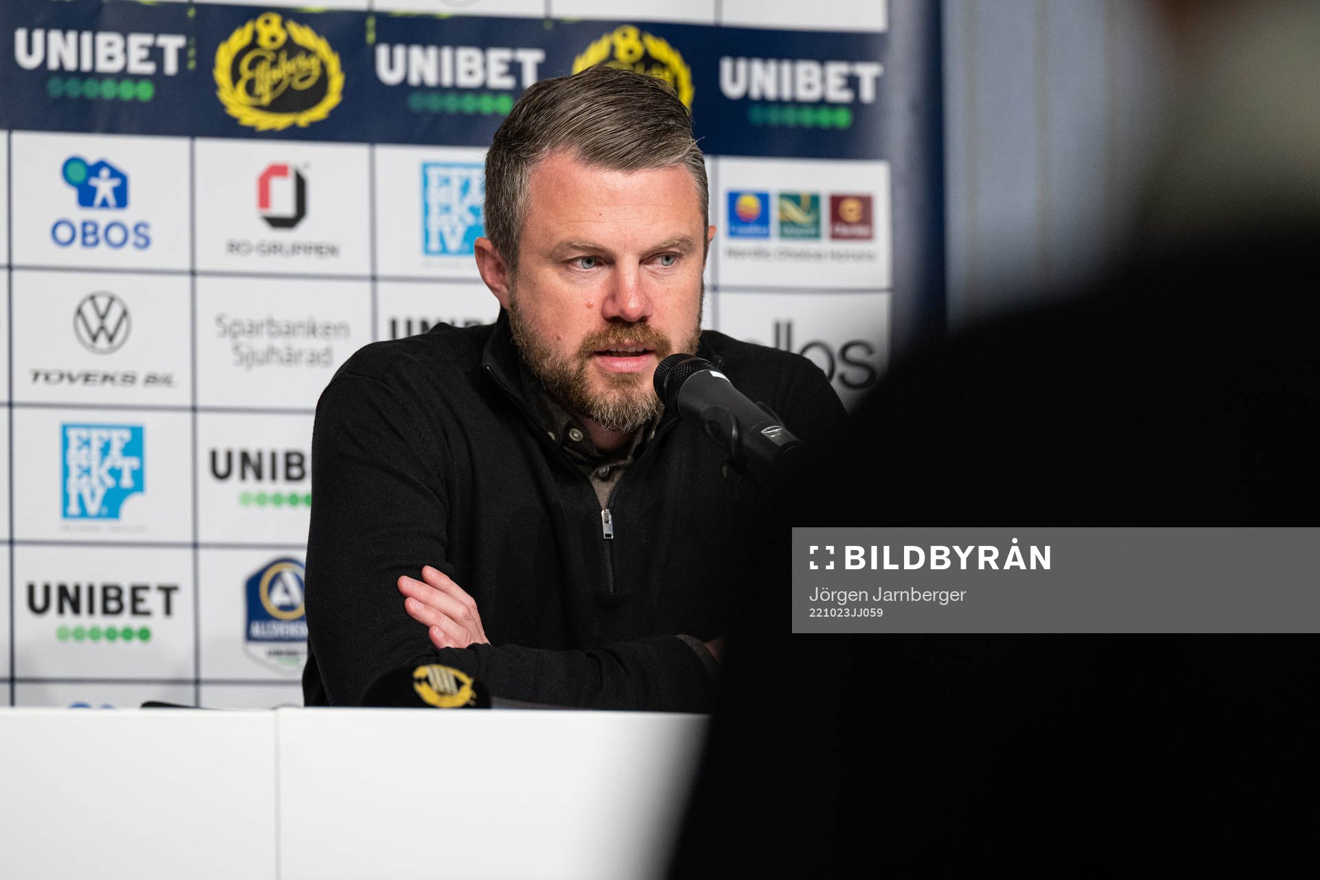 Elfsborgs manager Jimmy Thelin