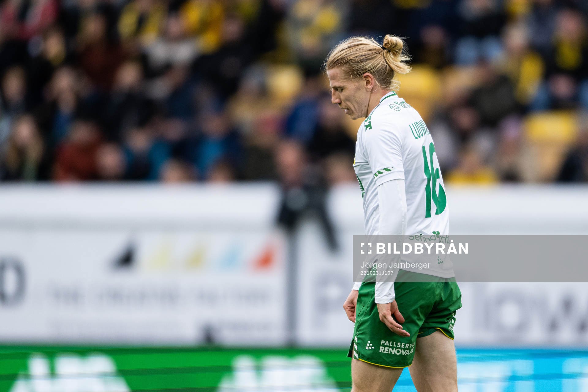 Hammarbys Gustav Ludwigson deppar