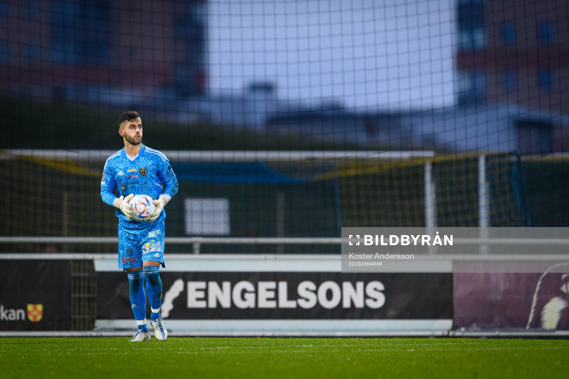 Falkenbergs målvakt Nadeem Omar