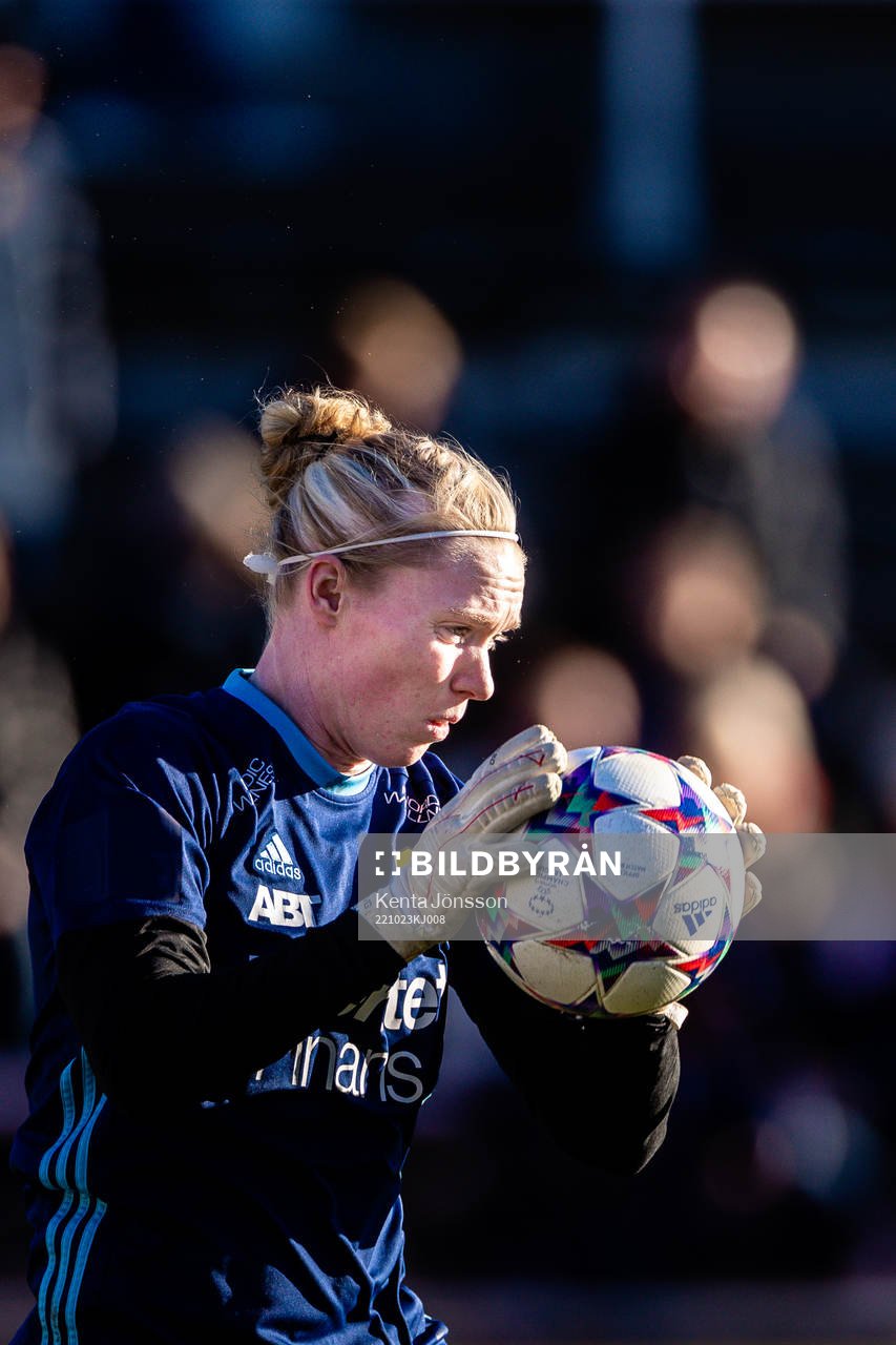 Djurgårdens målvakt Hedvig Lindahl