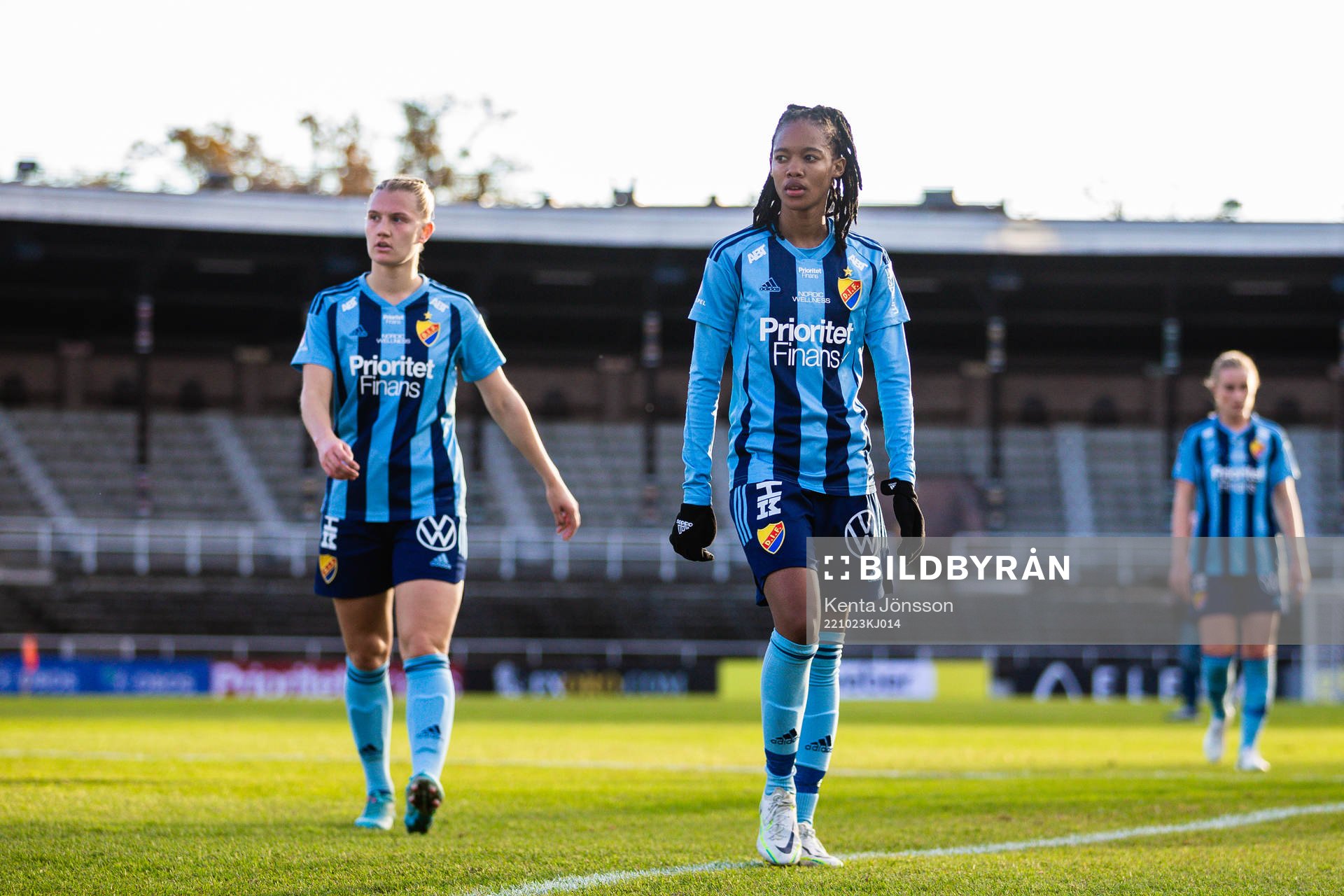 Djurgårdens Linda Maserame Motlhalo deppar