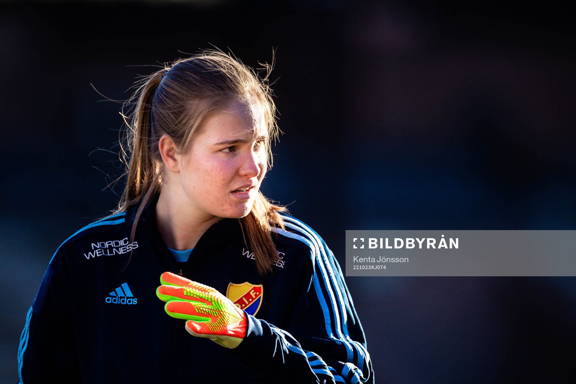 Djurgårdens målvakt Elvira Björklund