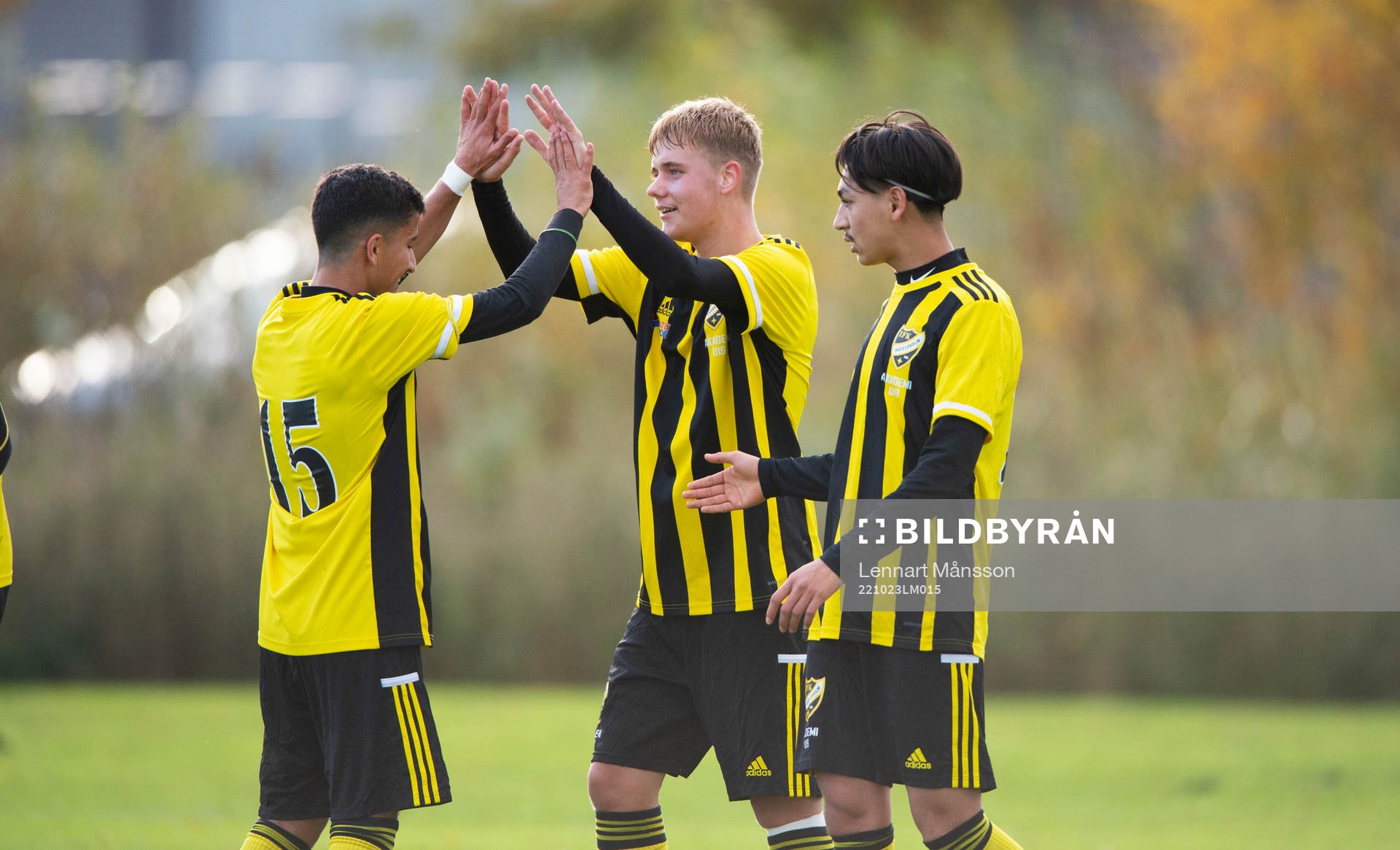 i juniormatchen, kval, U19, mellan IFK Hässleholm och IFK