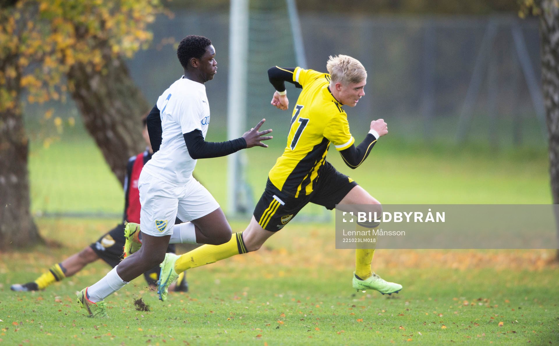 IFK Hässleholms Linus Roslund i juniormatchen, kval, U19,