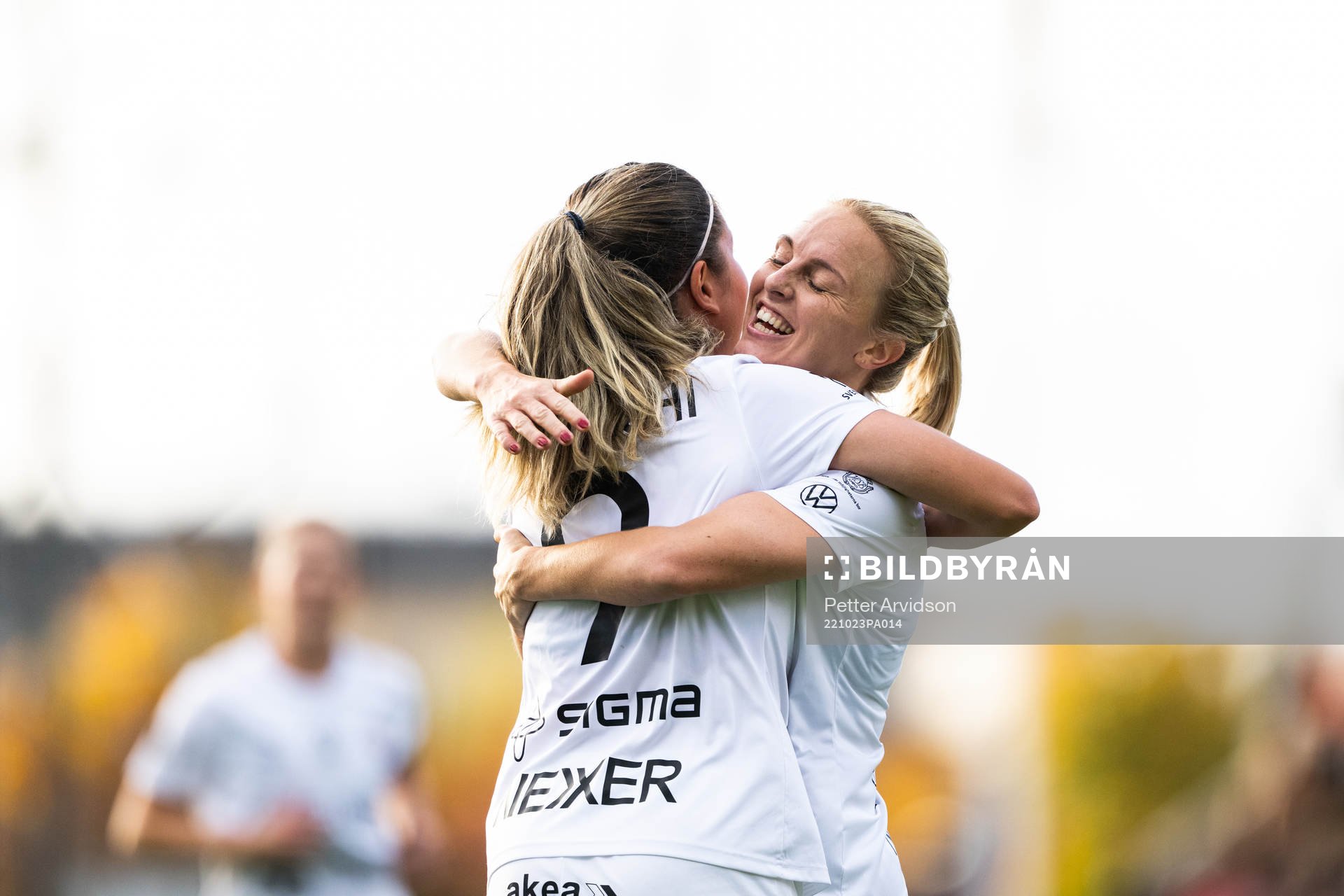 FC Rosengårds Mimmi Larsson jublar
