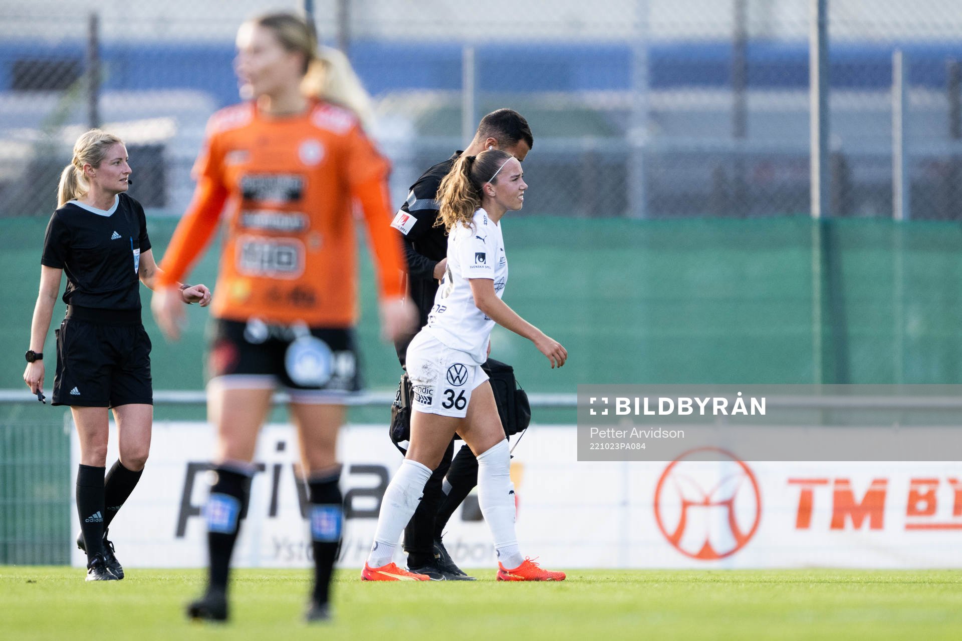 FC Rosengårds Athinna Persson Lundgren utgår med skada