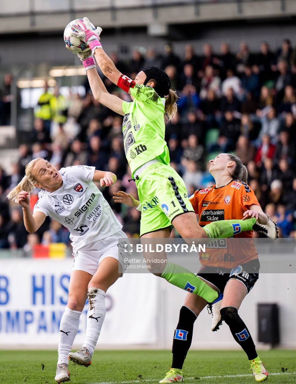 FC Rosengårds Mimmi Larsson oroar mot Kristianstads