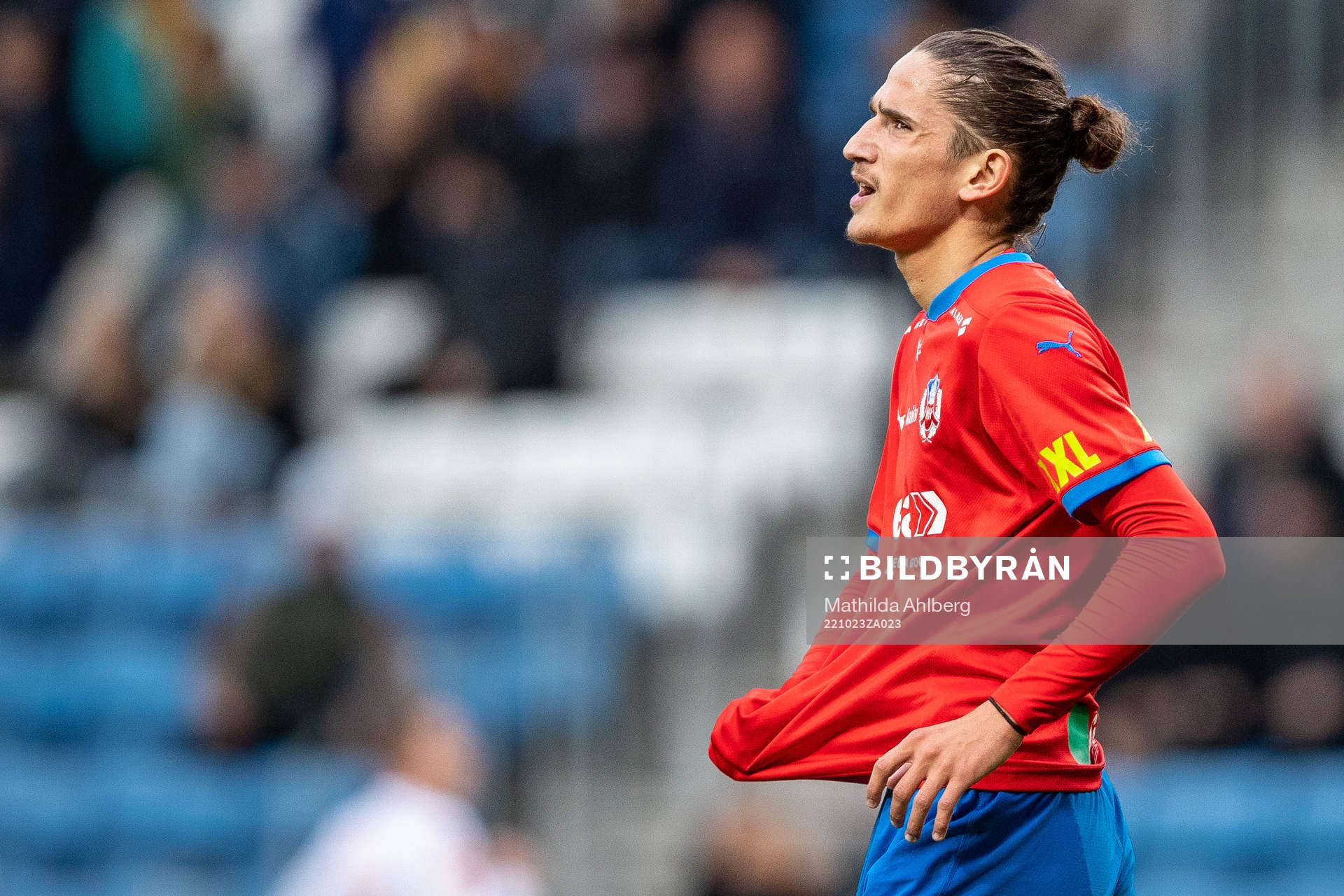 Helsingborgs Ervin Gigovic deppar