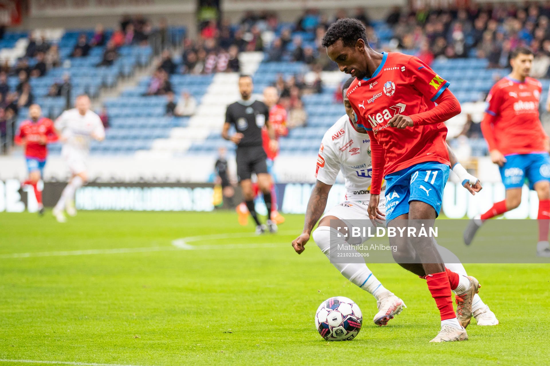 Degerfors Joseph - Claude Agyeman Gyau och Helsingborgs