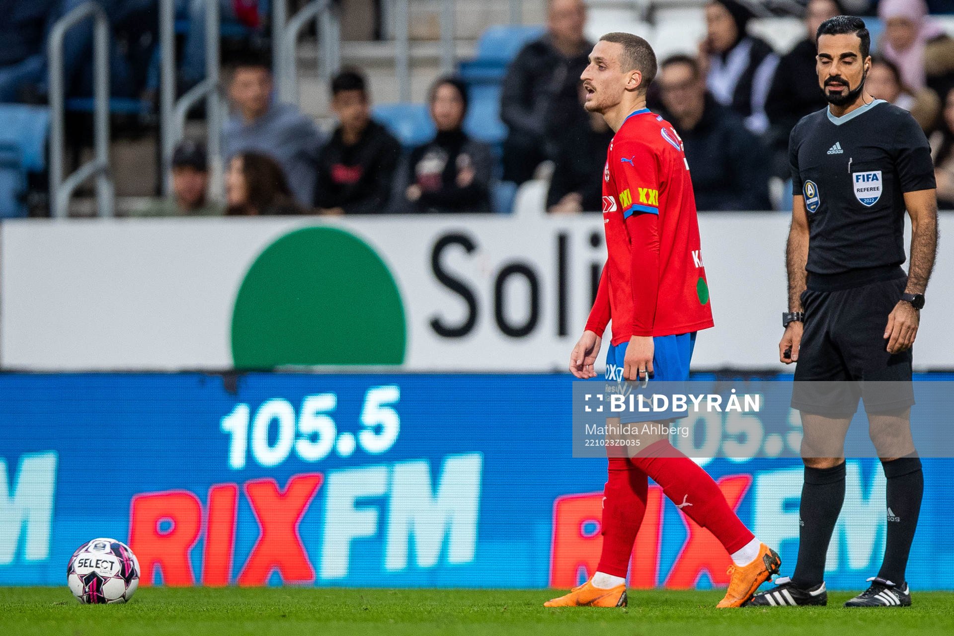 Helsingborgs Arian Kabashi deppar