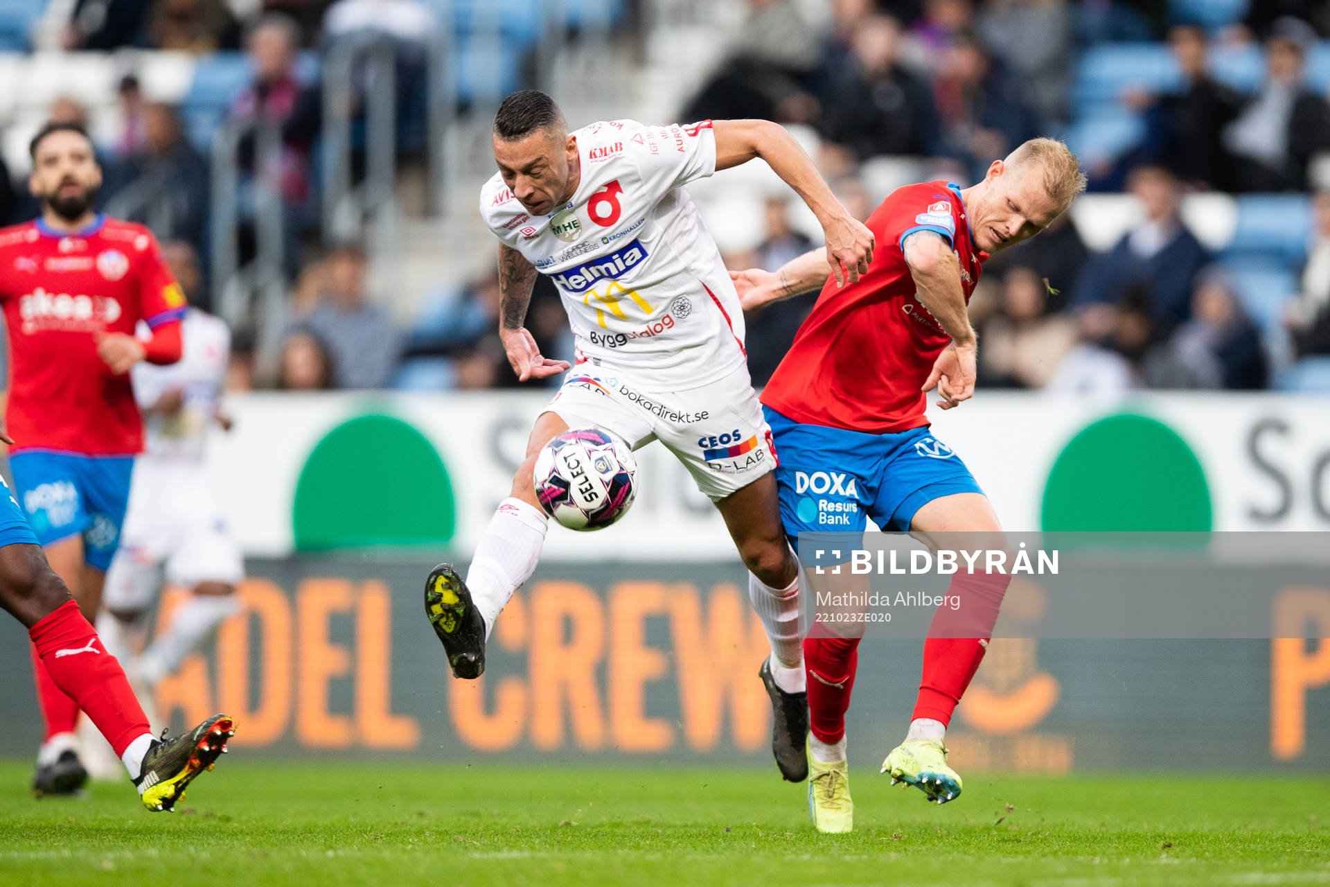 Degerfors Nikola Djurdjic och Helsingborgs Philip Rejnhold