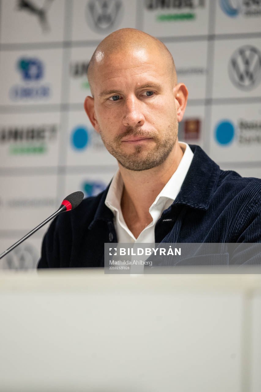 Helsingborgs tränare Mattias Lindström