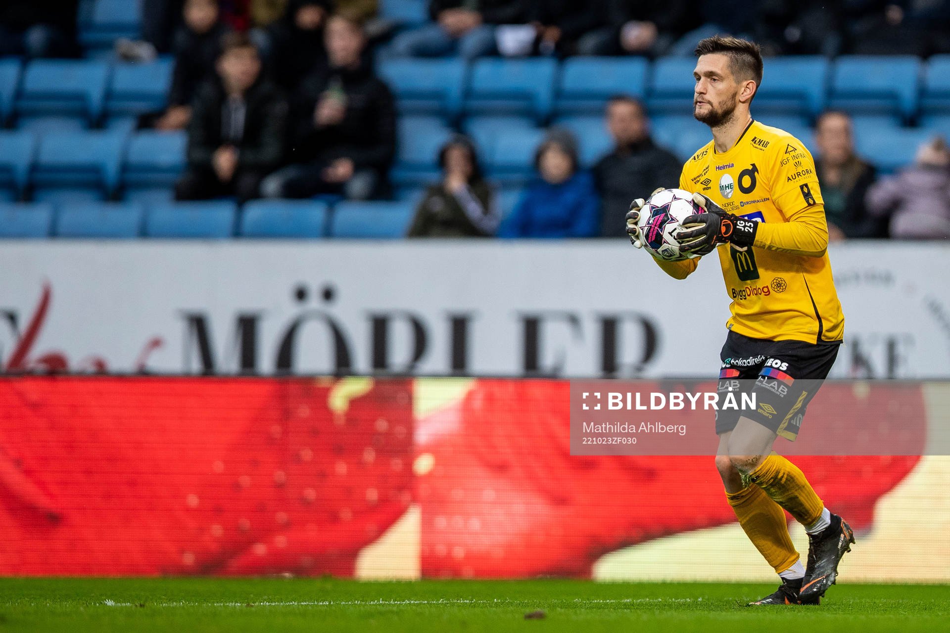 Degerfors målvakt Jeffrey Gal