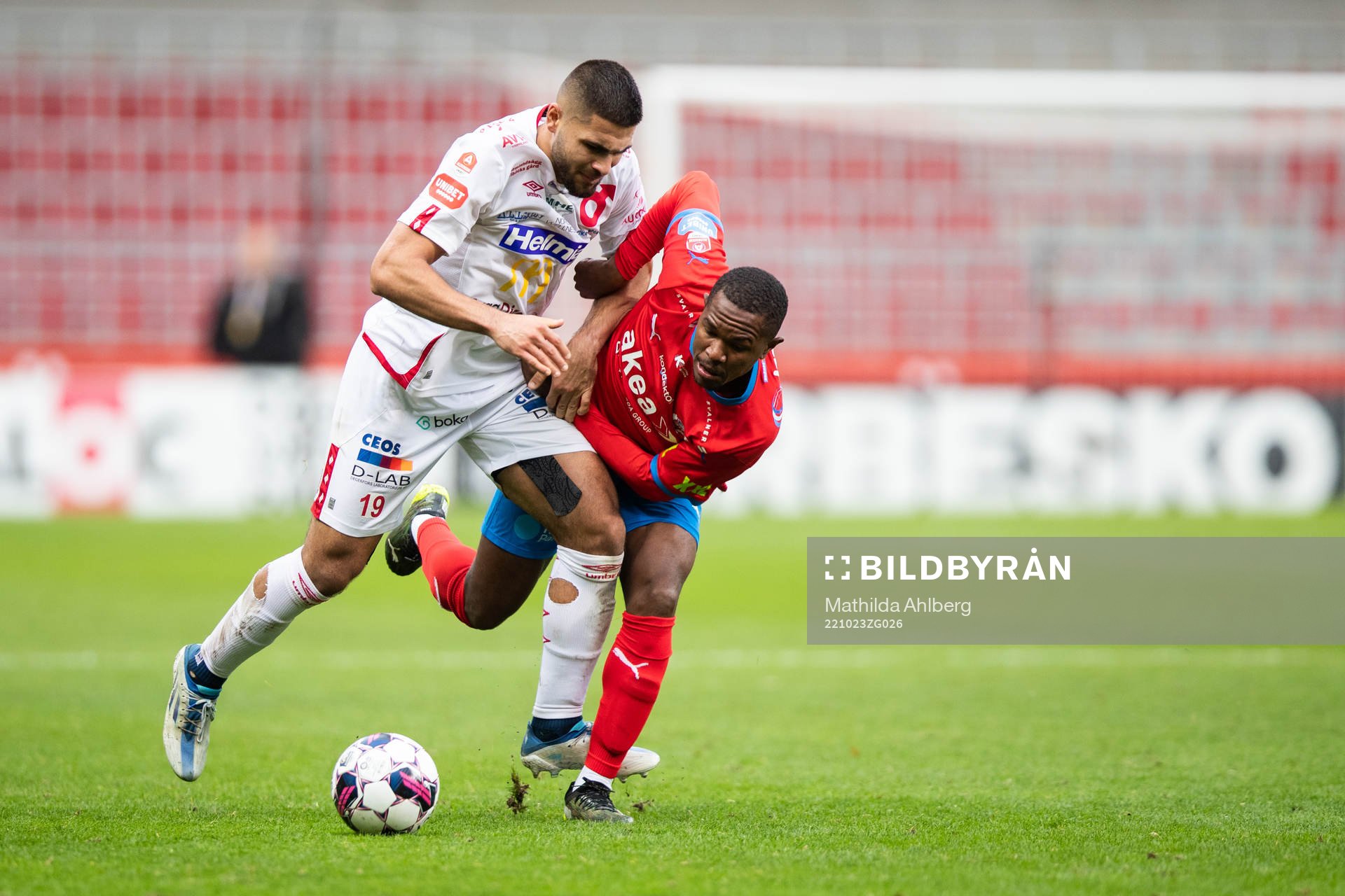 Degerfors Omar Faraj och Helsingborgs Diego Cesar De