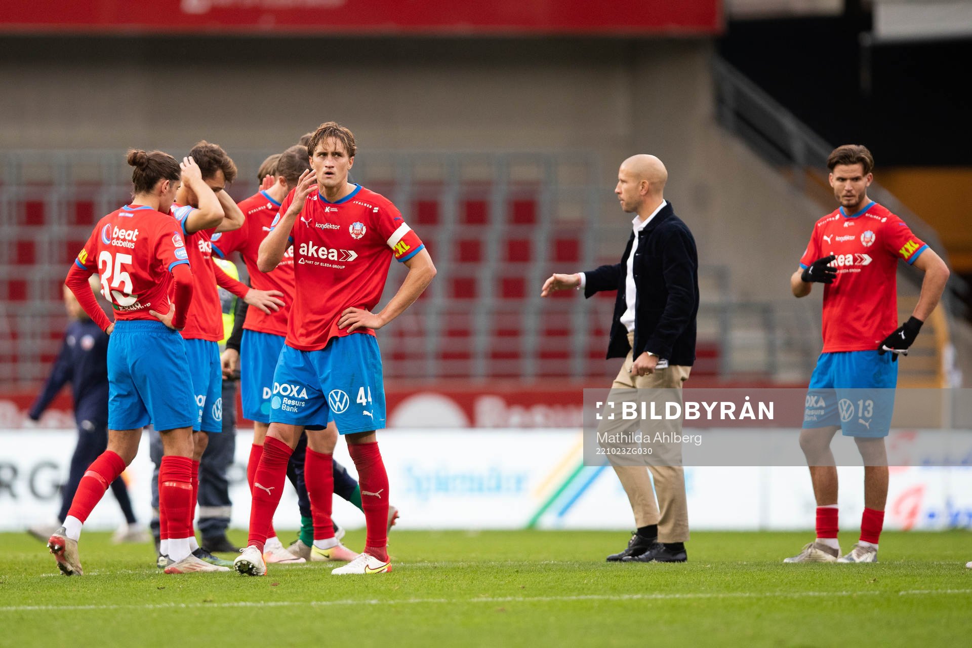 Helsingborgs Thomas Rogne deppar