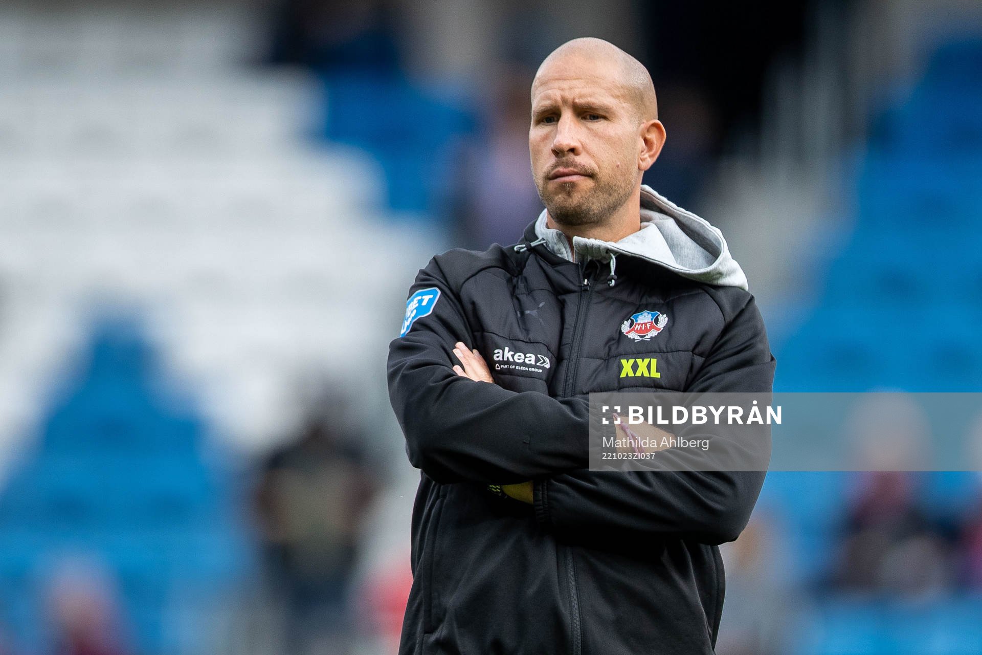 Helsingborgs tränare Mattias Lindström