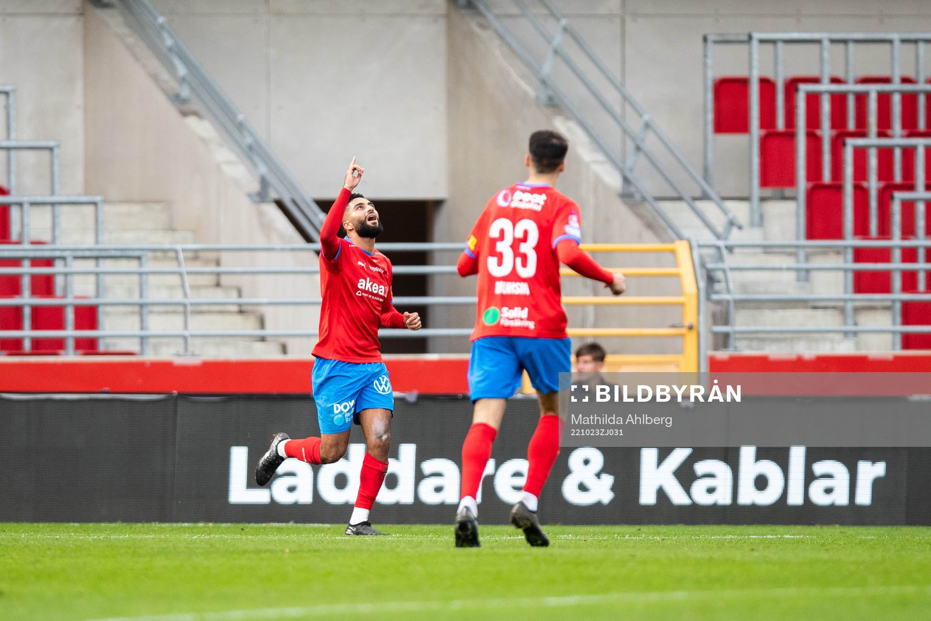 Helsingborgs Amin Al-Hamawi jublar