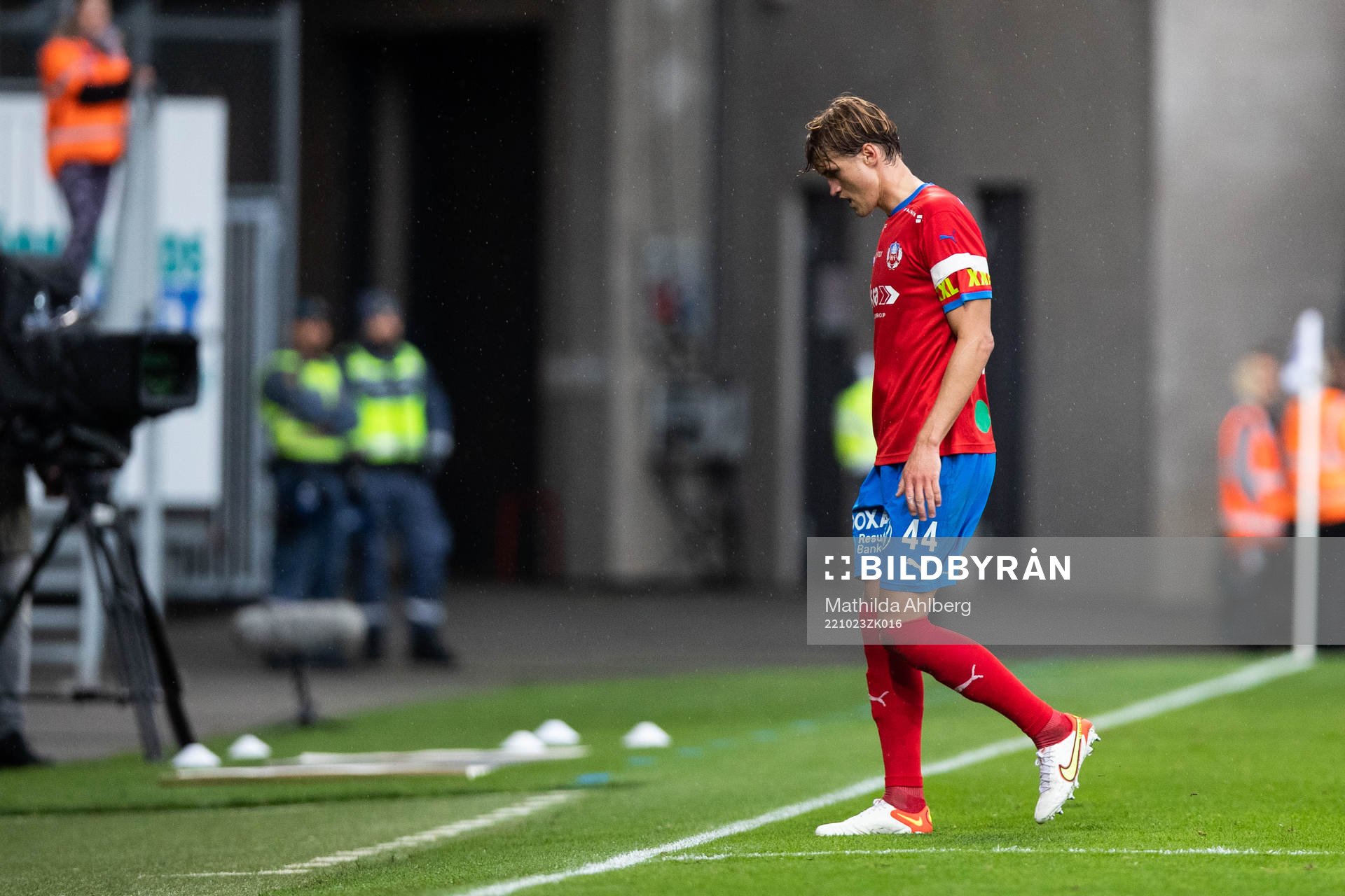 Helsingborgs Thomas Rogne deppar