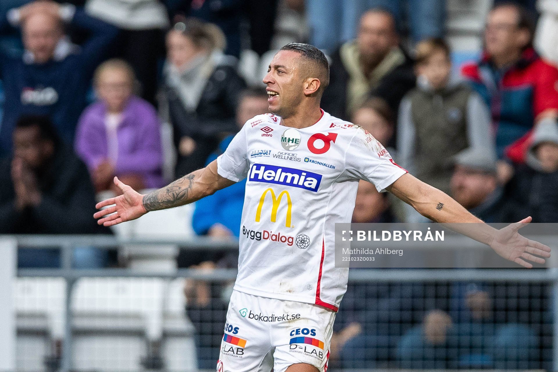 Degerfors Nikola Djurdjic jublar