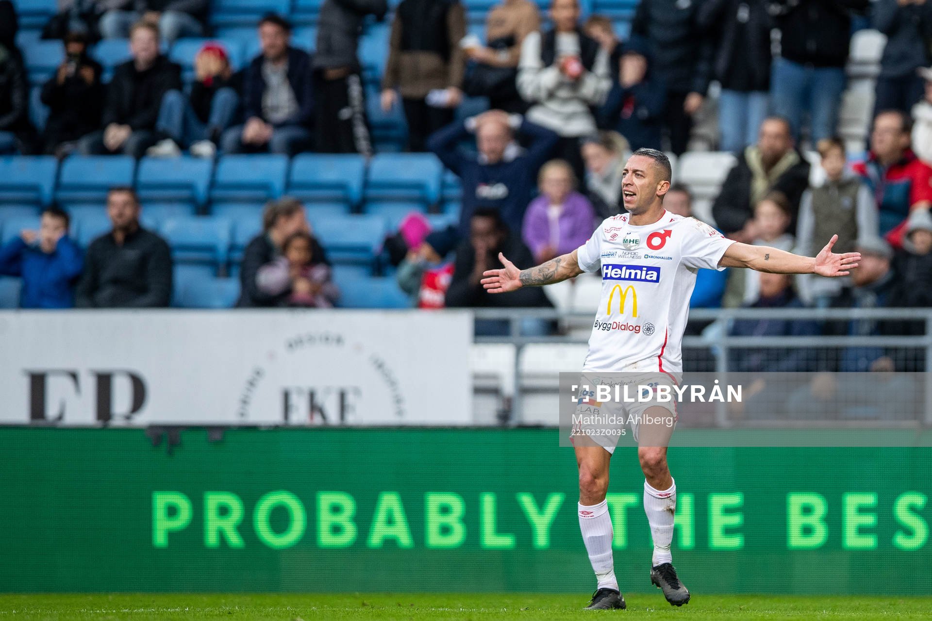 Degerfors Nikola Djurdjic jublar