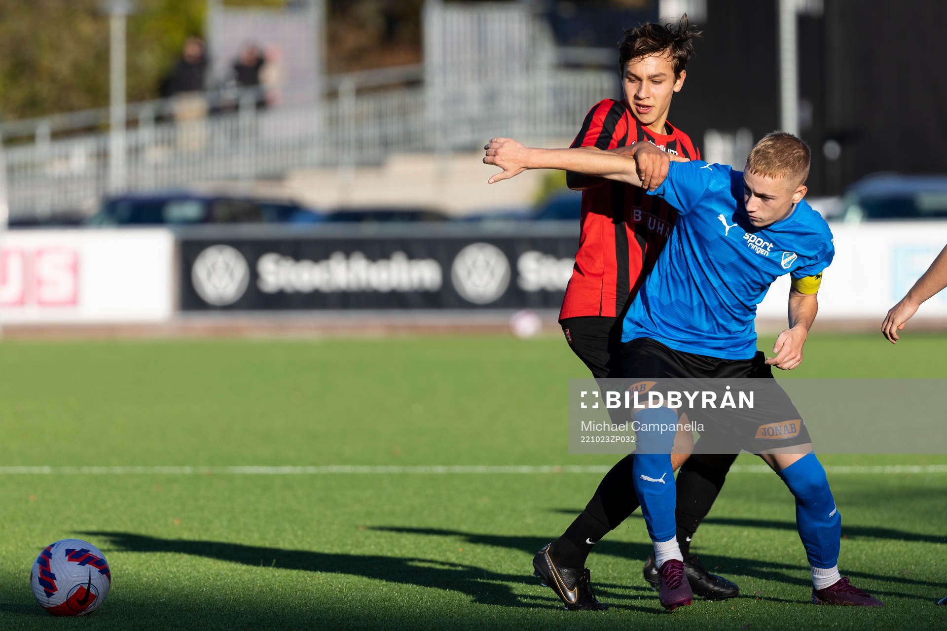 Brommapojkarnas Charlie Antonelius och Halmstads Altin