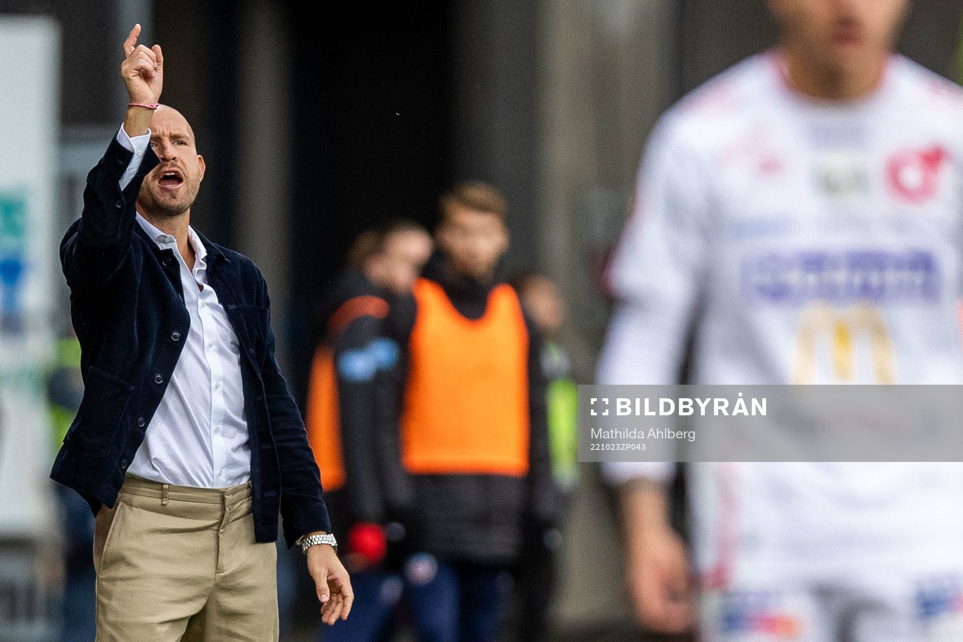 Helsingborgs tränare Mattias Lindström
