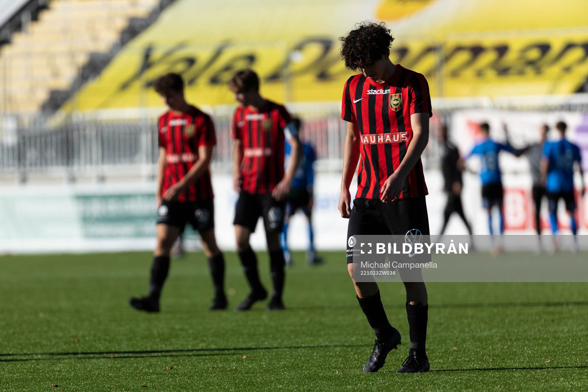 Brommapojkarnas Hamza Boutfadin deppar